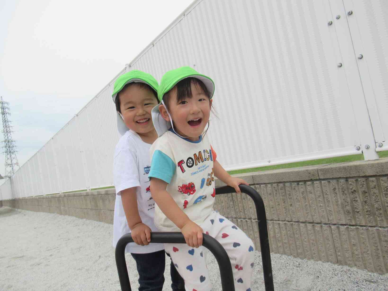 お外って楽しい♫　3歳児