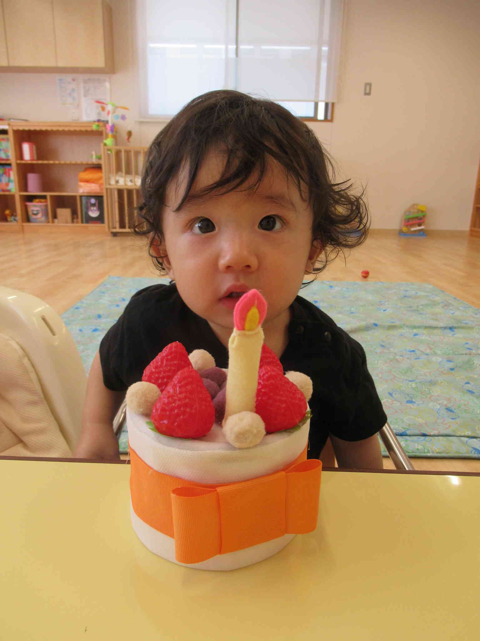 お誕生日のお祝いもしましたよ♡