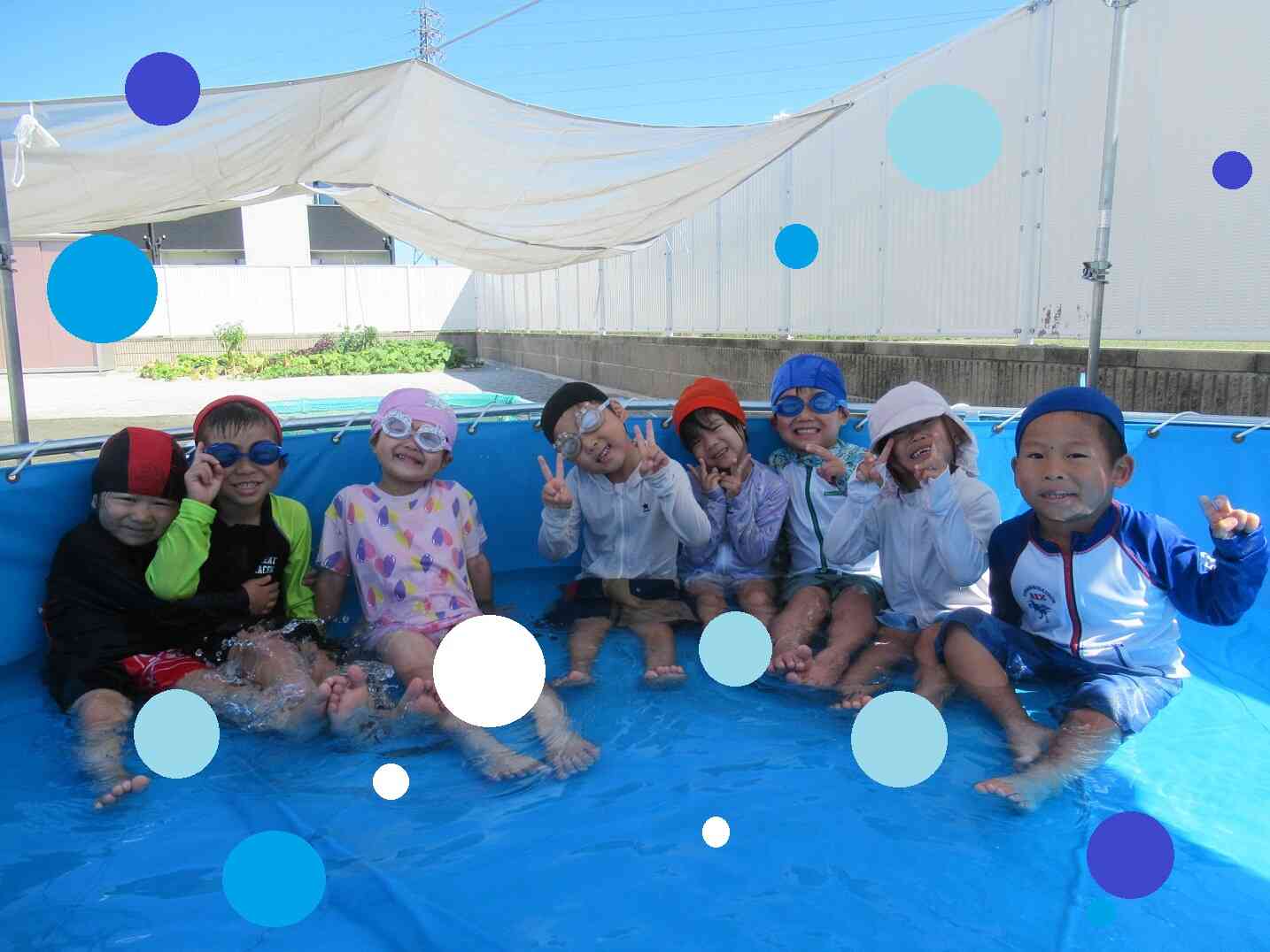 ☆夏を楽しんでいます☆ぱんだ組