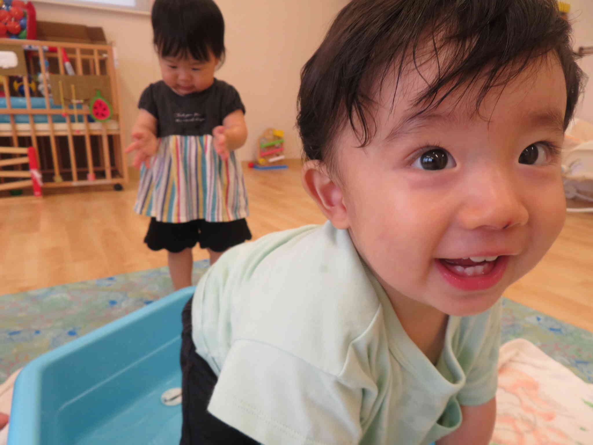 最近のひよこ組の様子（0歳児）