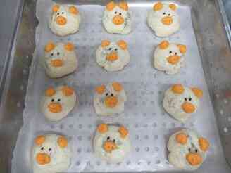 ぶ～ちゃん肉まん♡