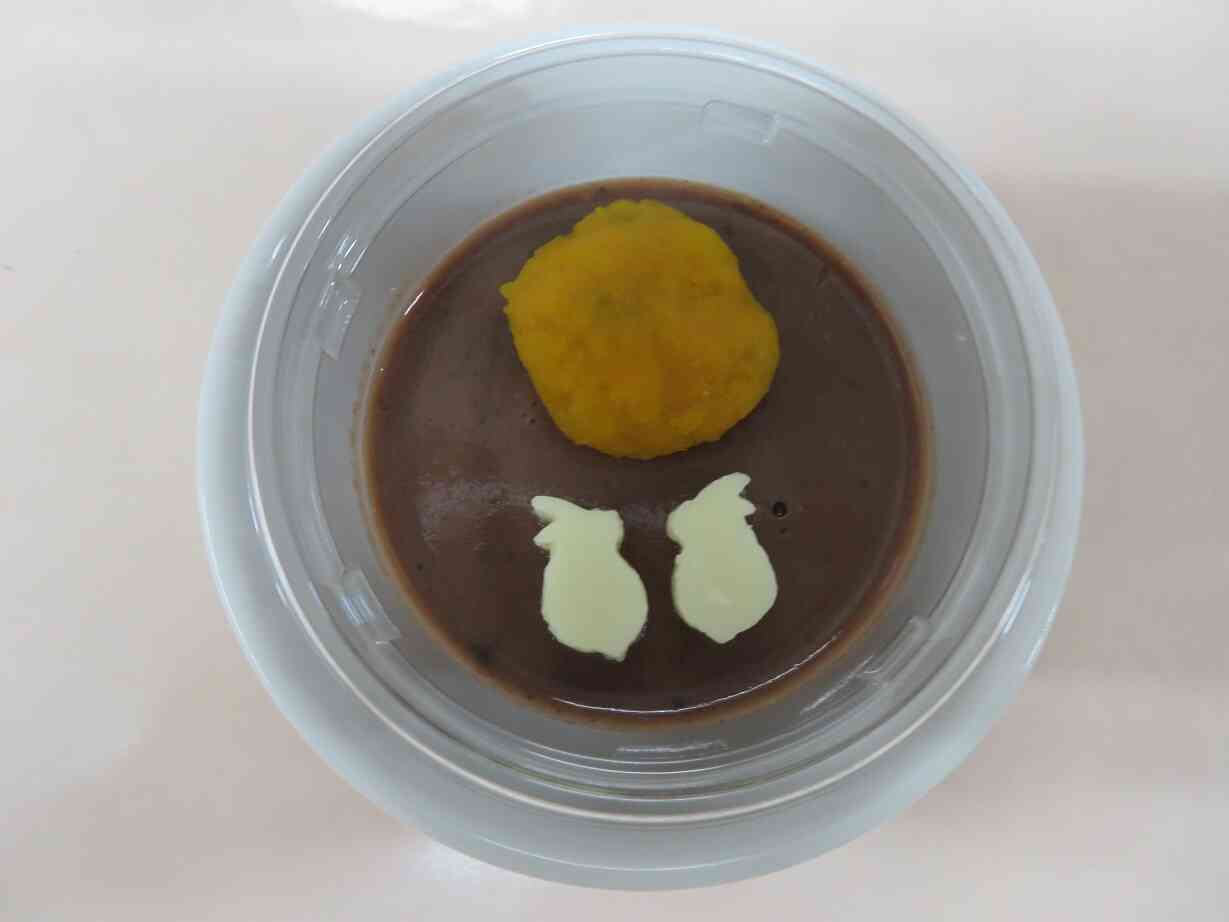 お月見の日のおやつ