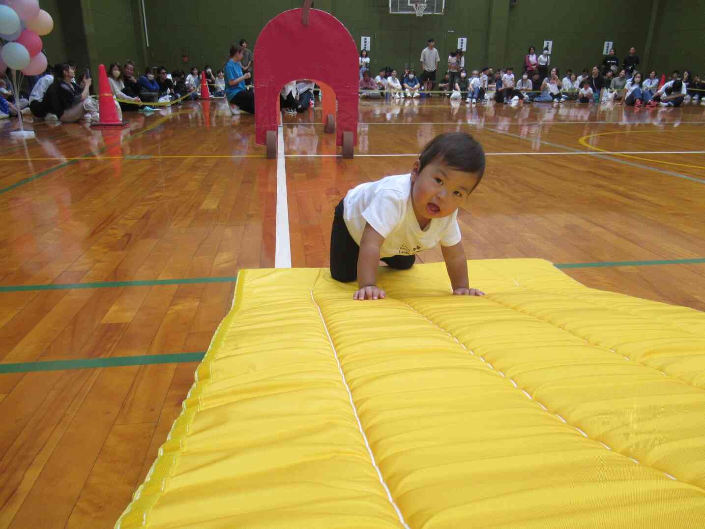 1歳「はらぺこあおむしサーキット」
