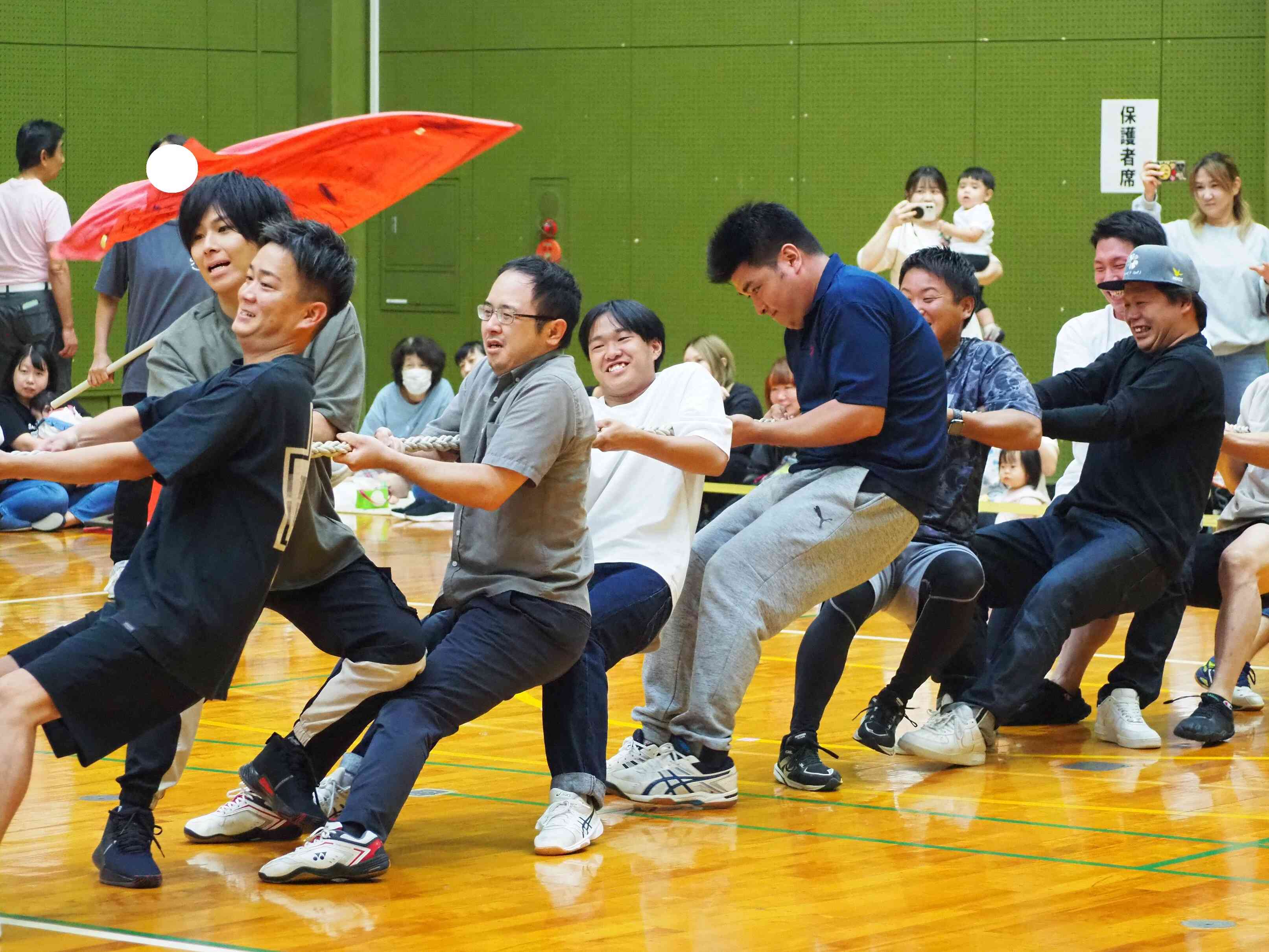 綱引きのご参加、ありがとうございました♬