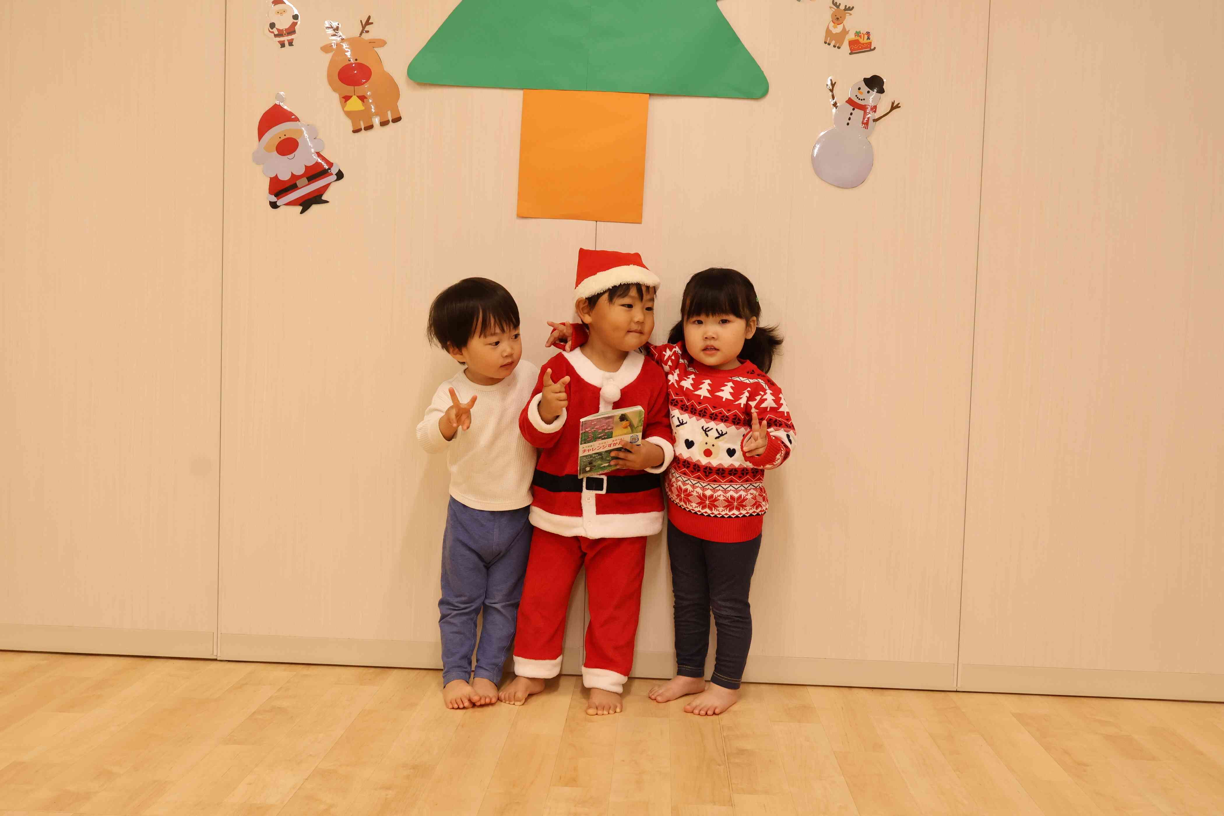 クリスマスはウキウキな子どもたち♡