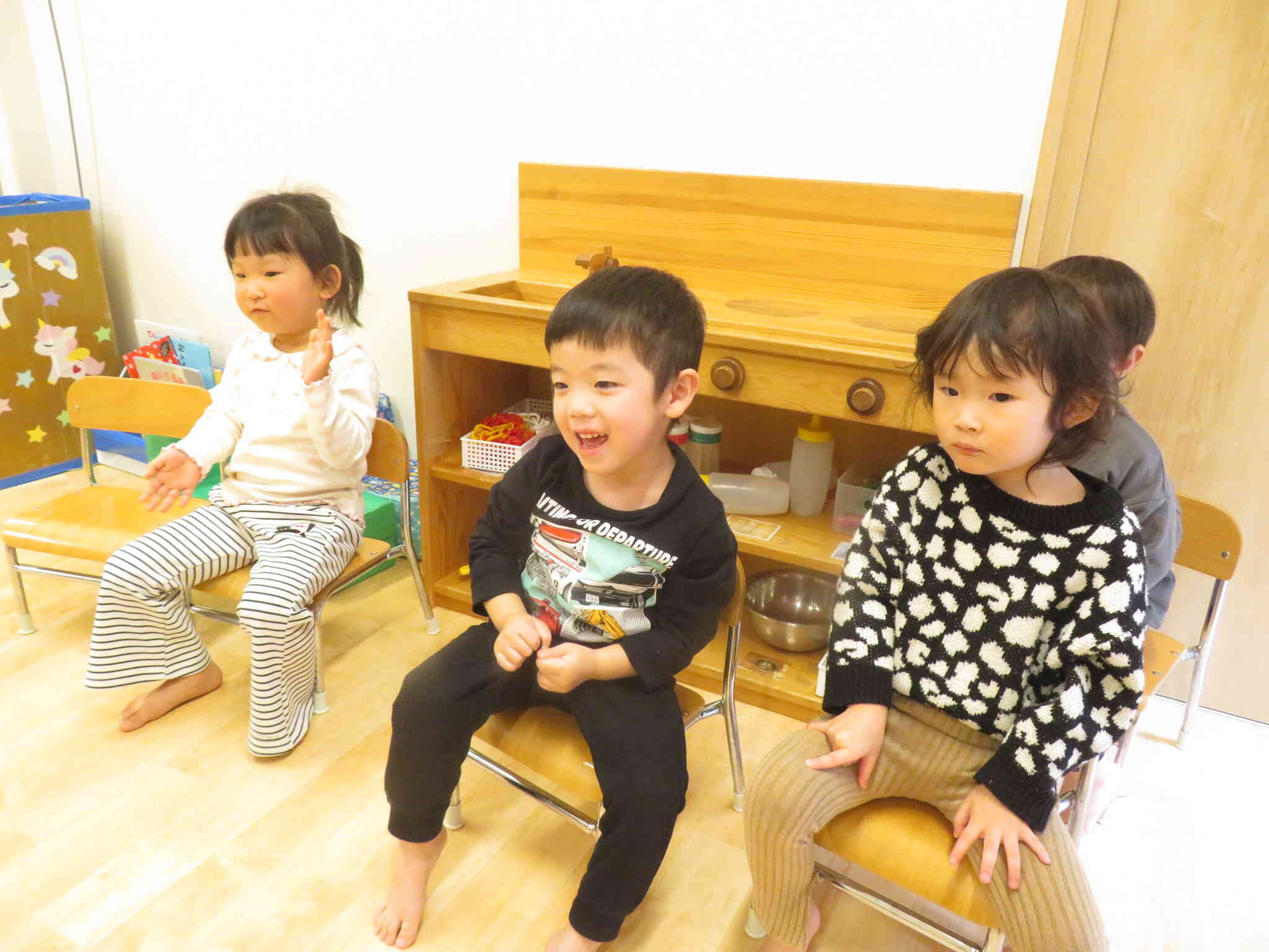 みんなのことを応援するよ！頑張れ～～！