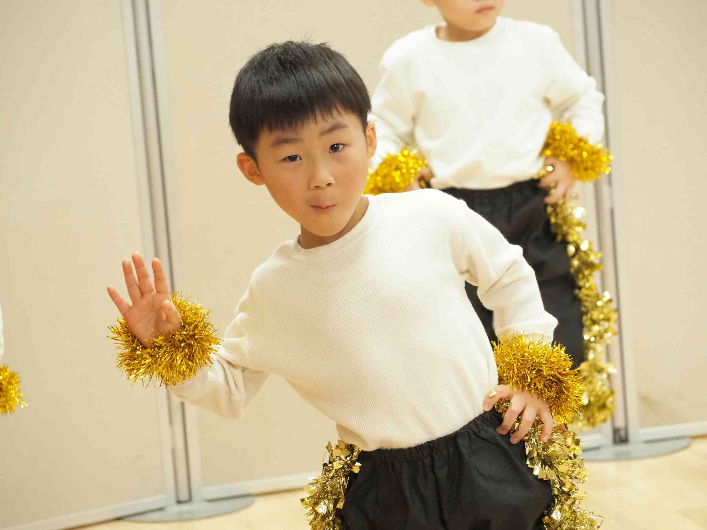 5歳児さんのダンスがかっこよかった☆