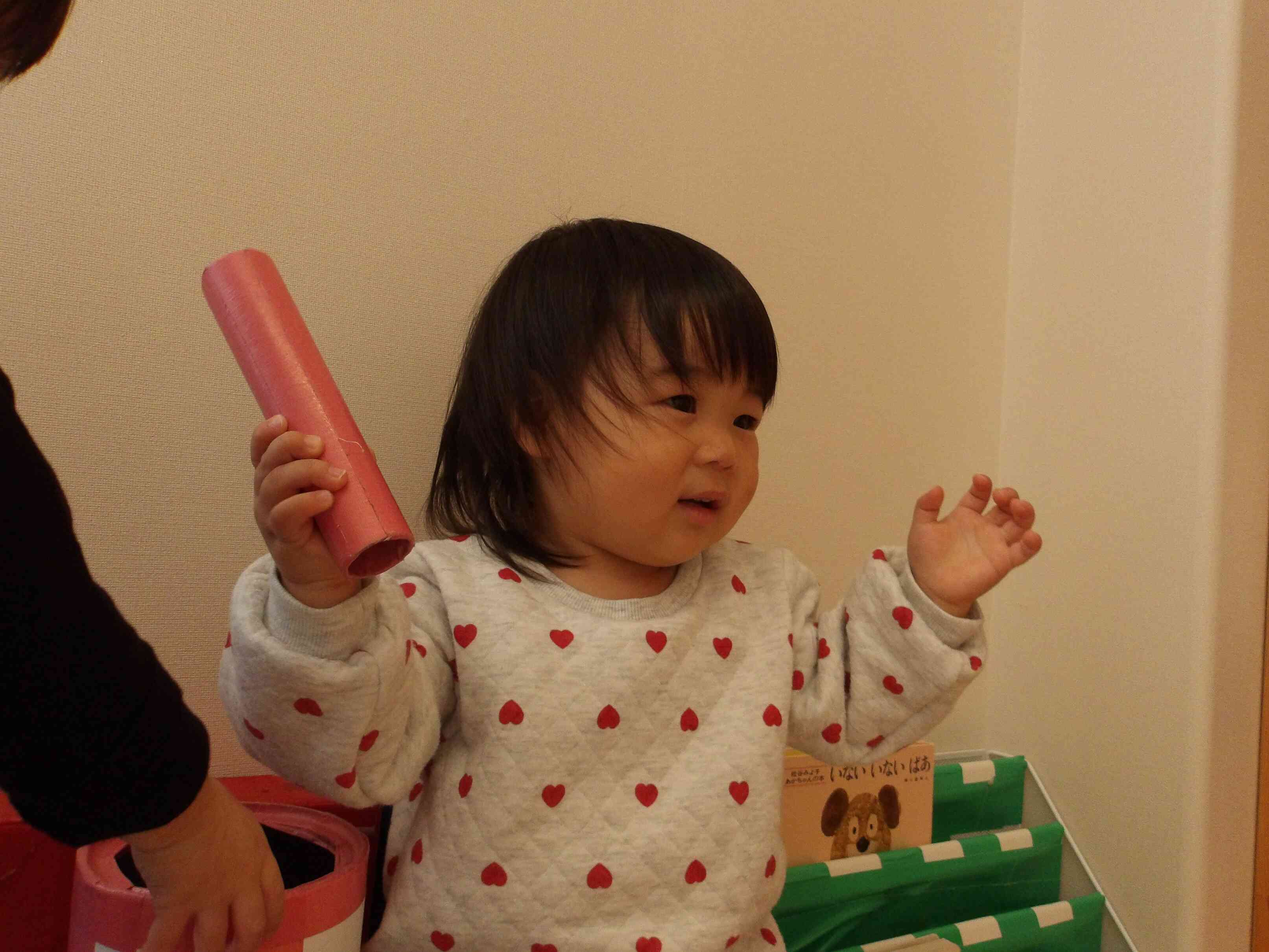 リズムに合わせてぱちぱち♬