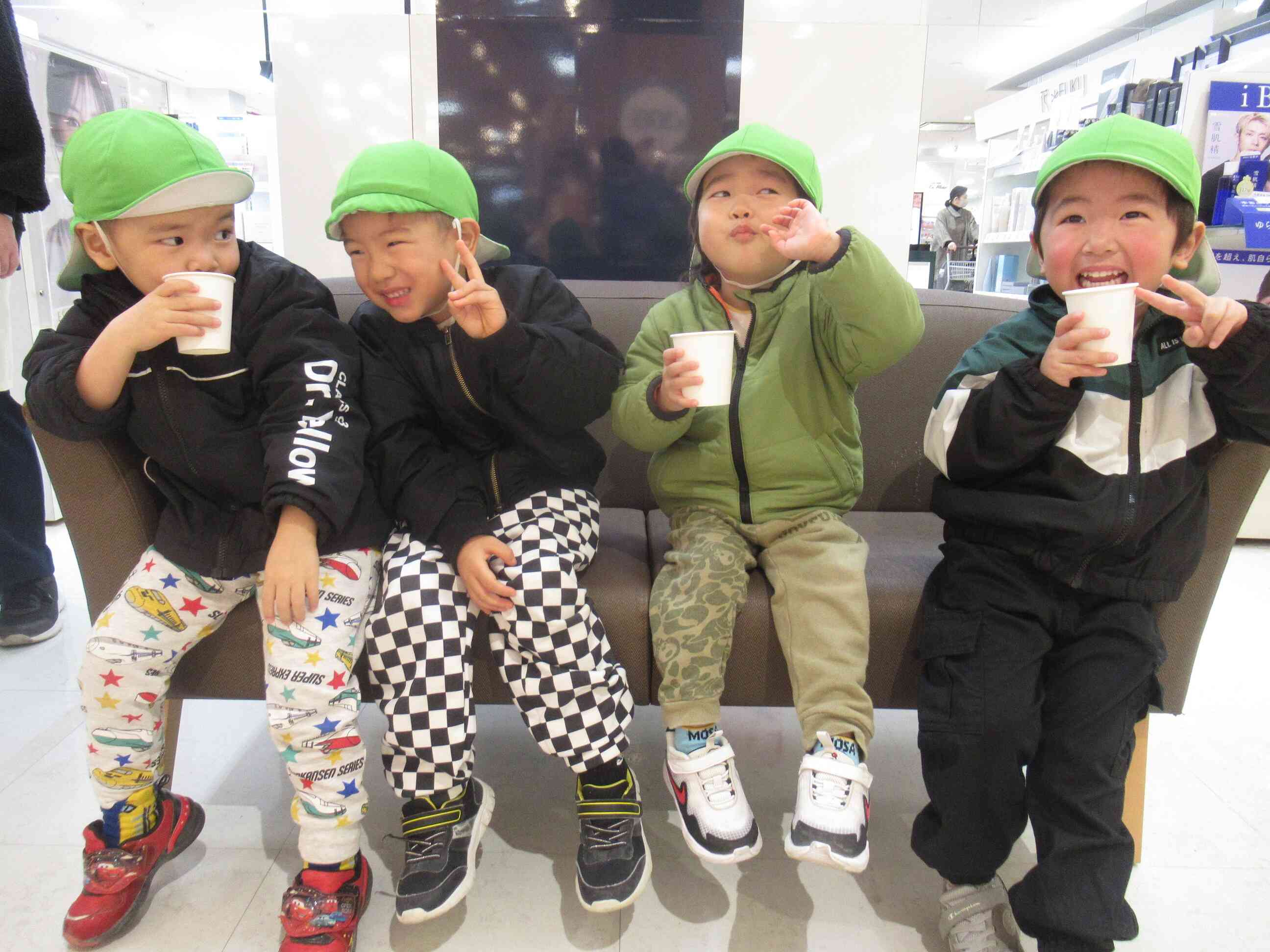 ゆめタウン屋上へあそびにいったよ♪　3歳児