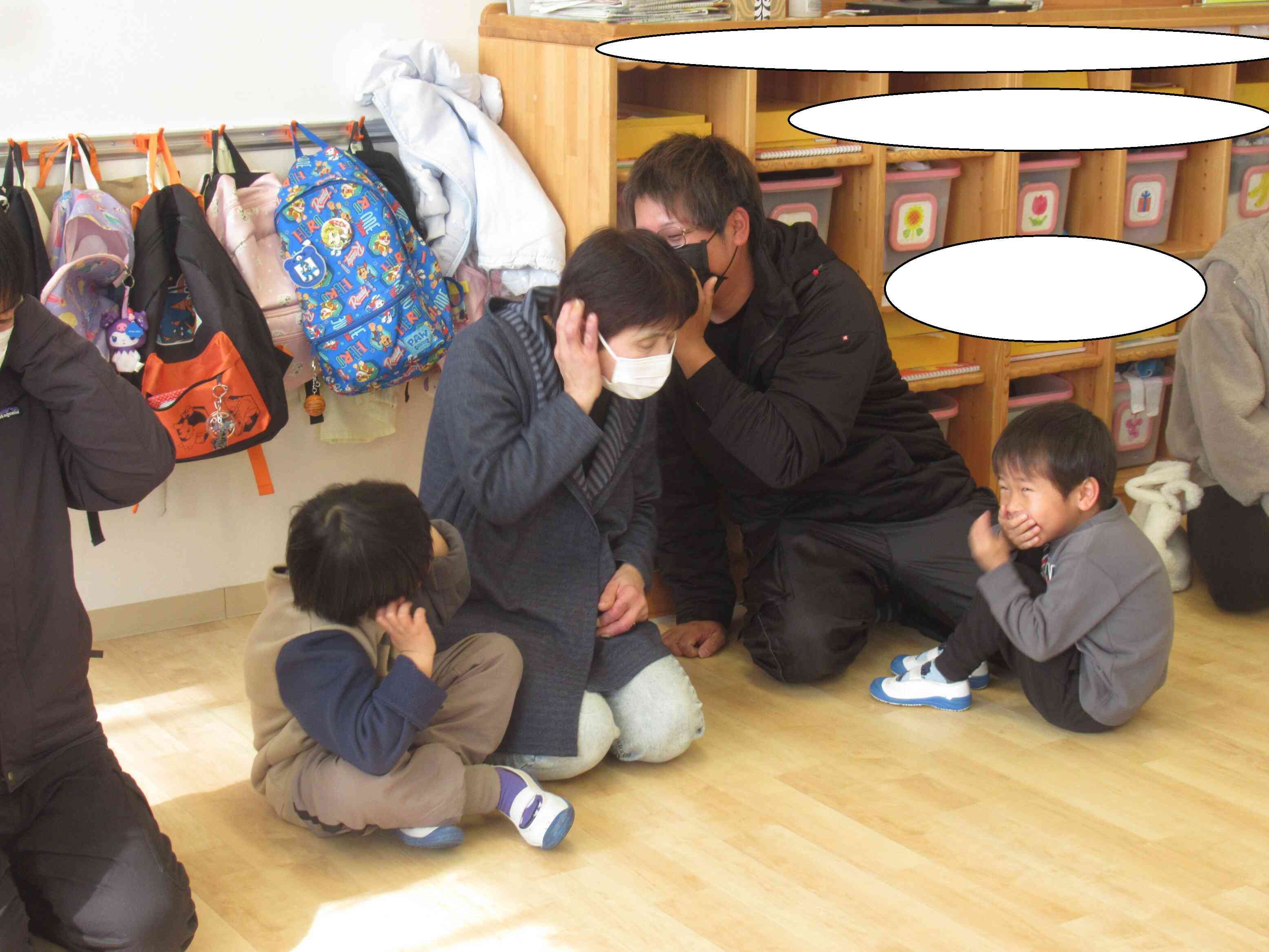 保護者交流にほっこり♪