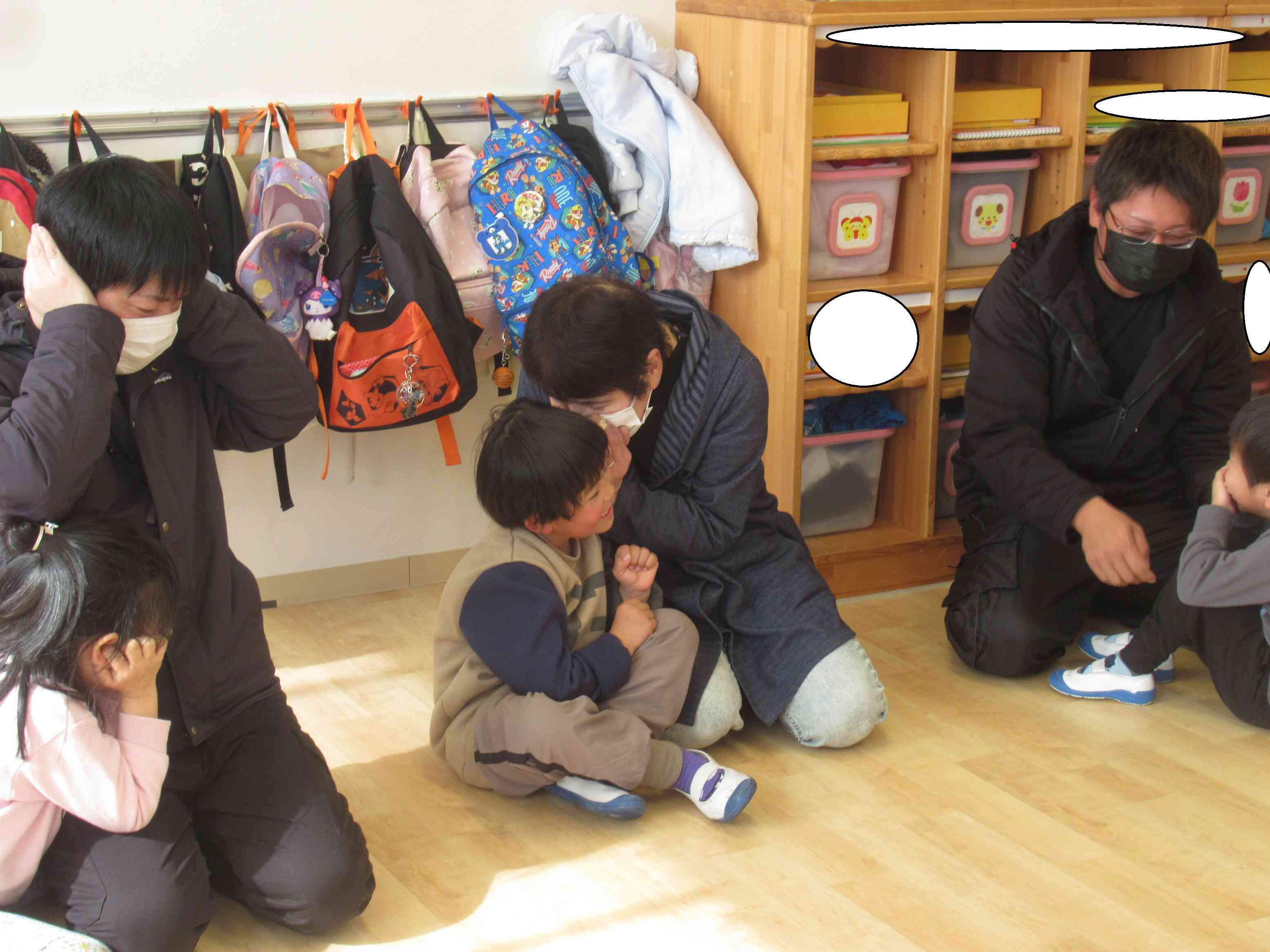 伝言ゲームをしました！