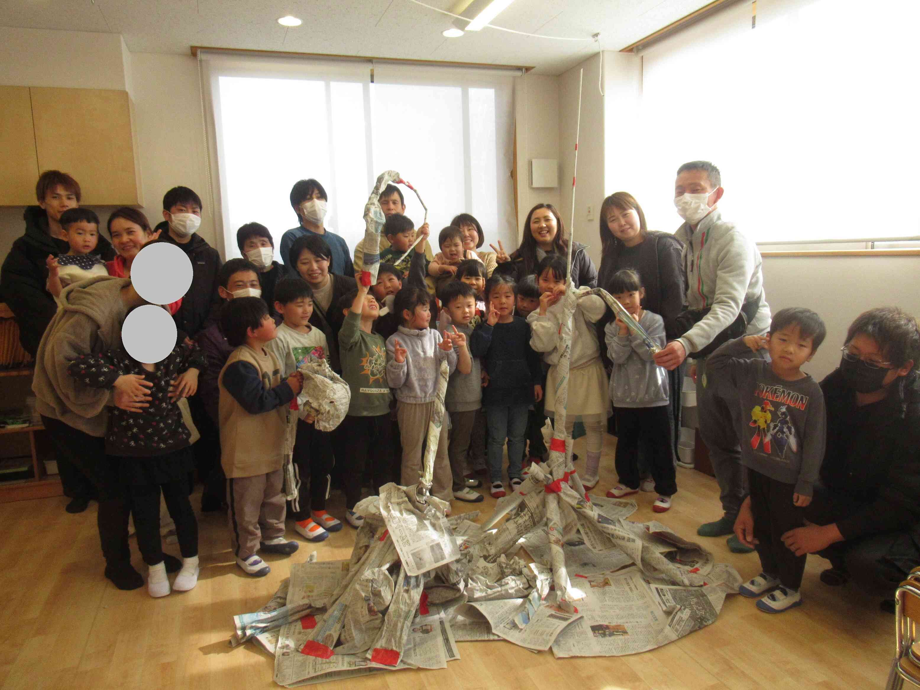 保育参観・給食試食会(５歳児きりん組)