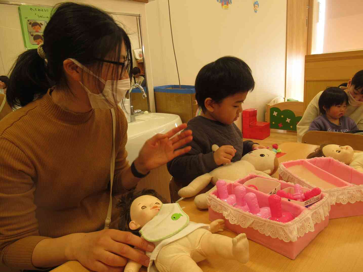 ごっこ遊びに夢中♪