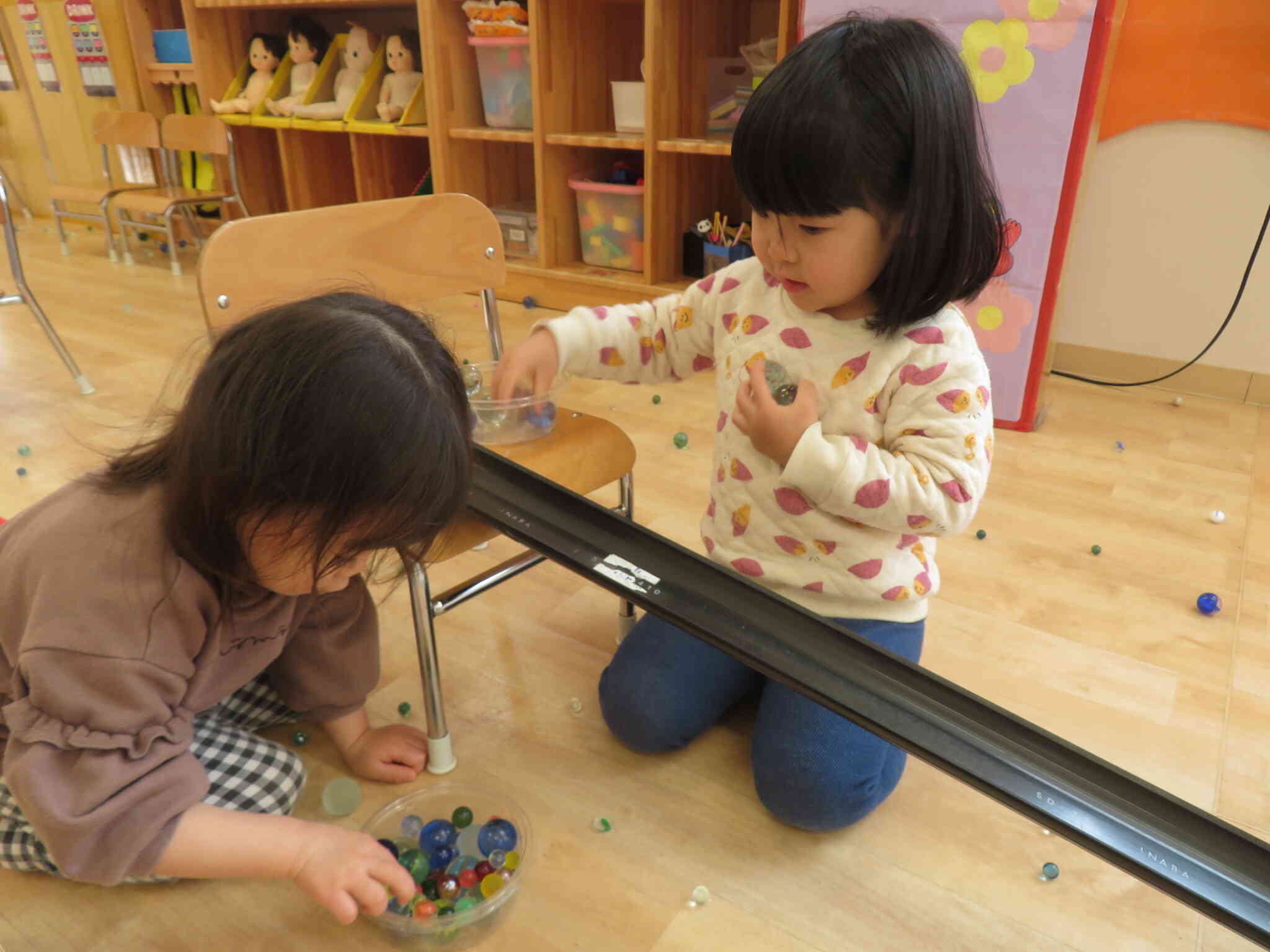 どれを転がそうかな～？？