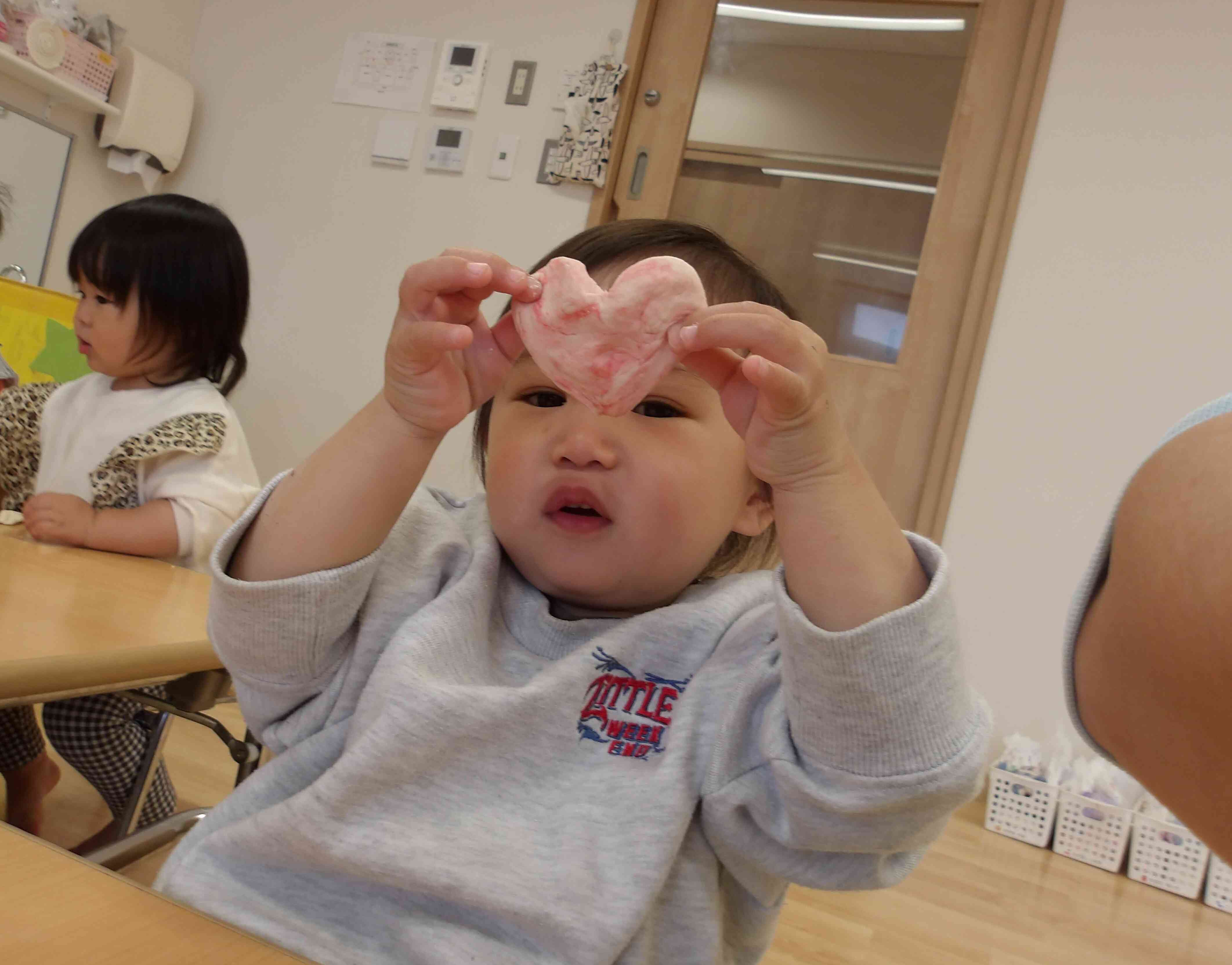 小麦粉粘土たのしいね！