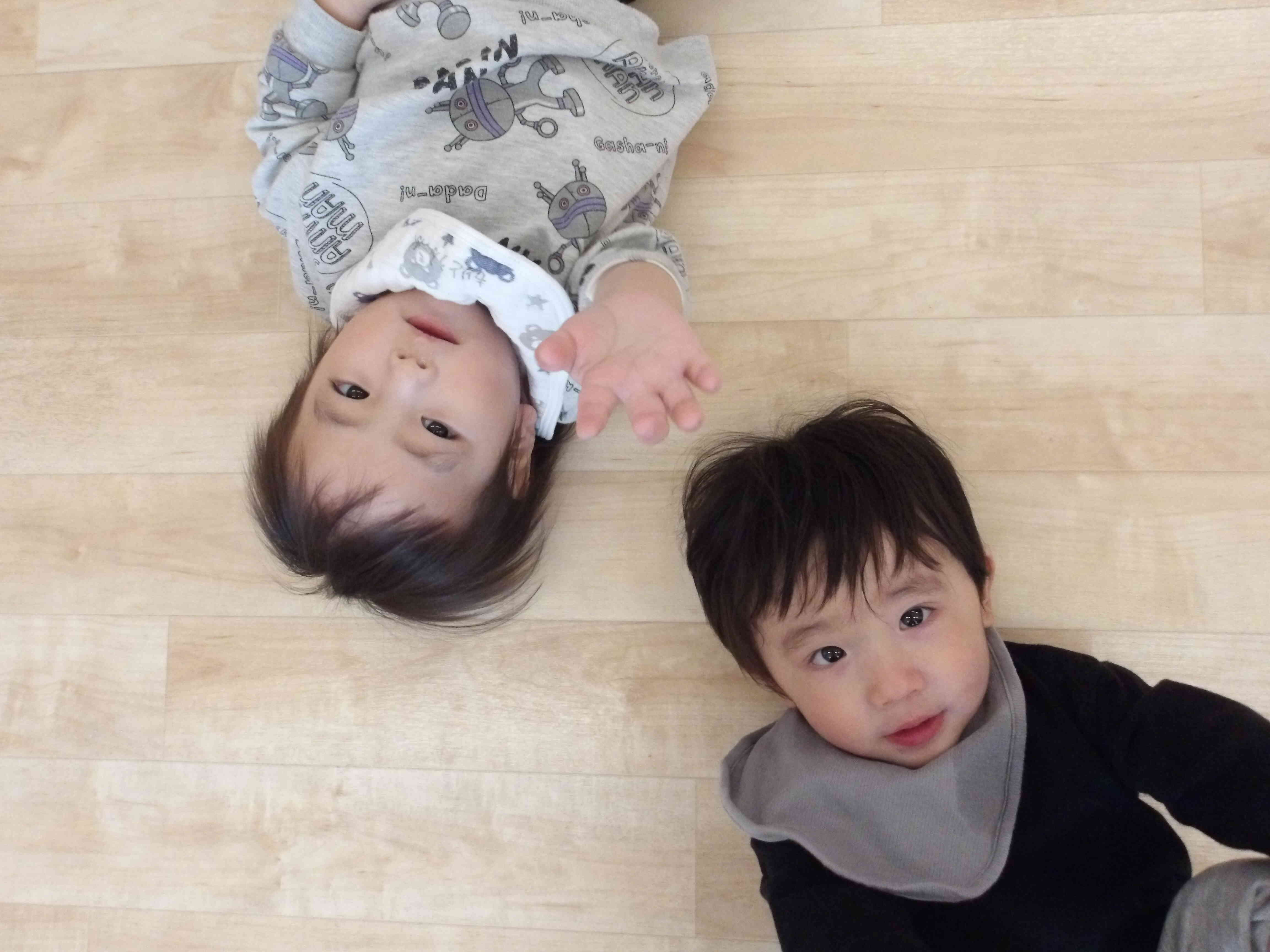 ゴロゴロ楽しい♪