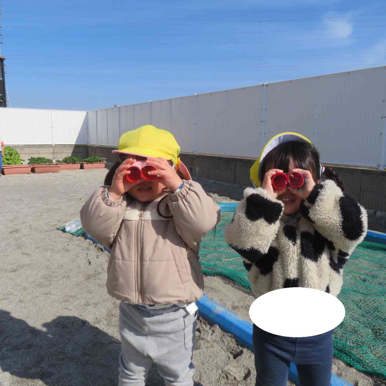 なにがみえるかな～☆