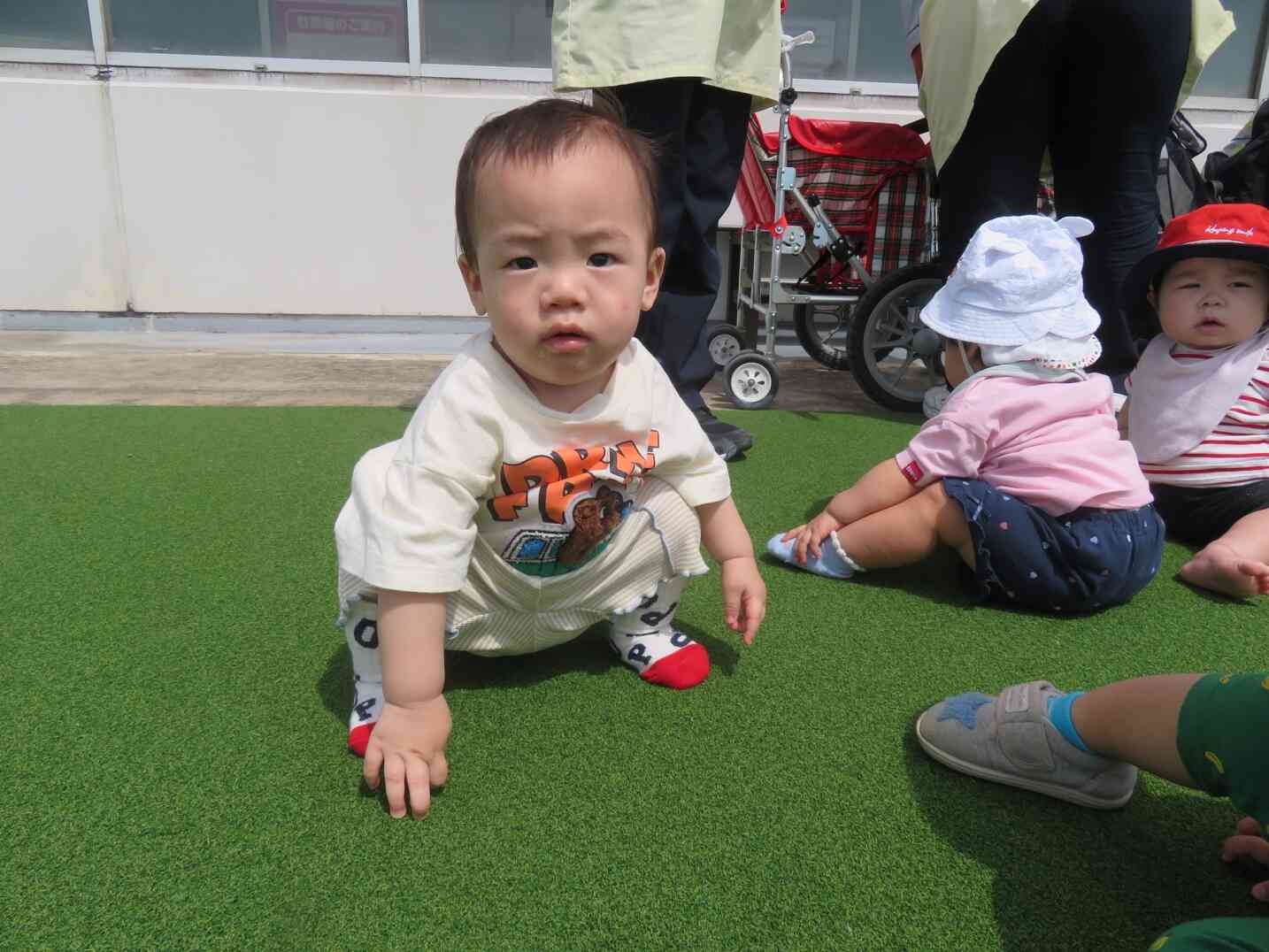 ☆ひよこ組さんの様子（０歳児）☆