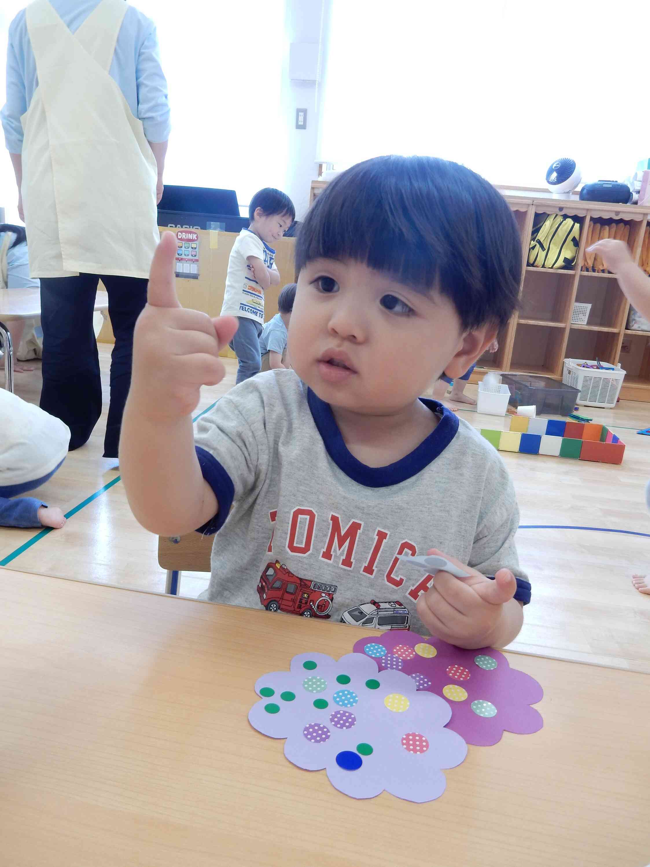 うさぎ組の日常（2歳児）