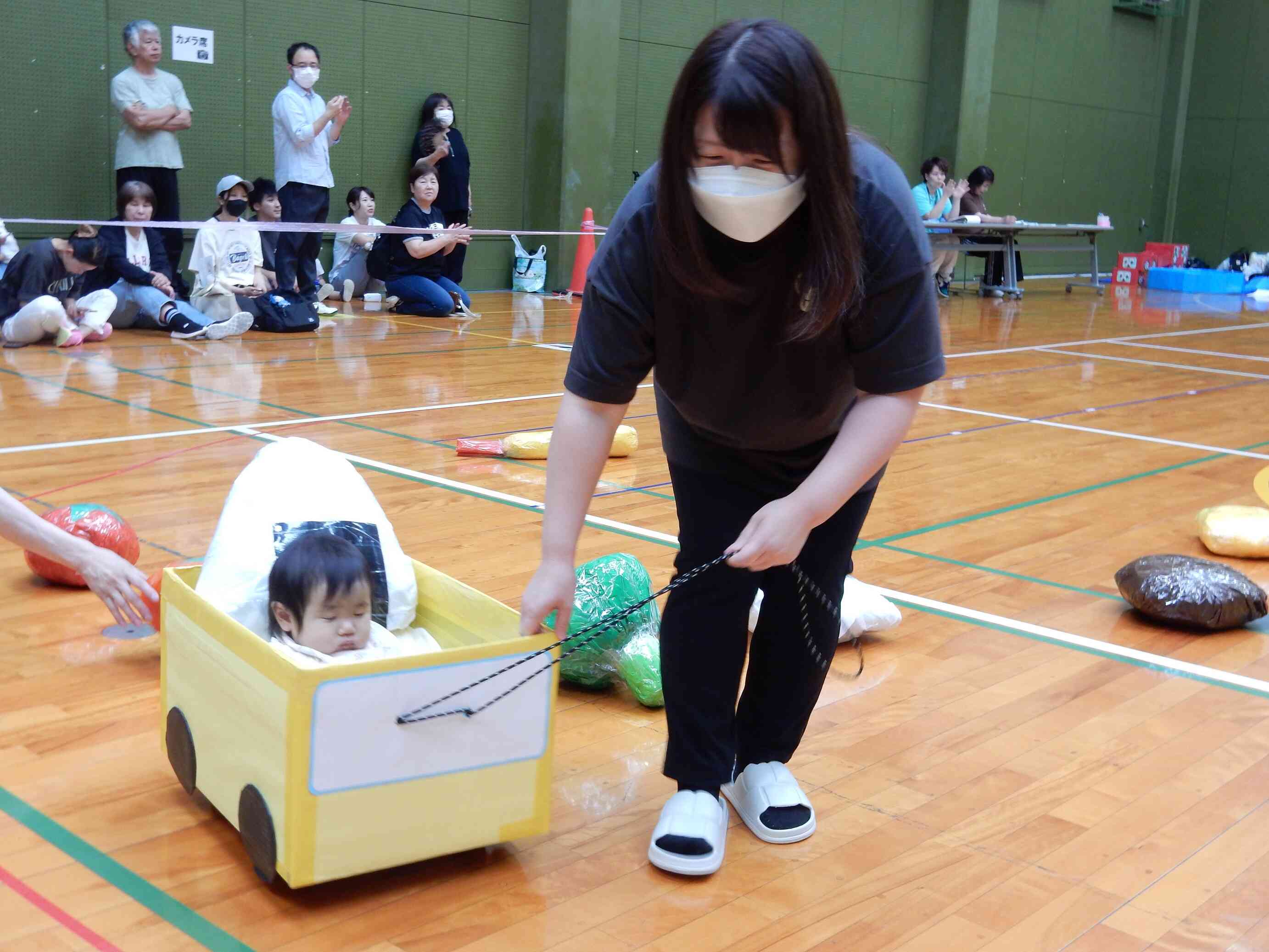 ０歳児　親子でお弁当作り♡