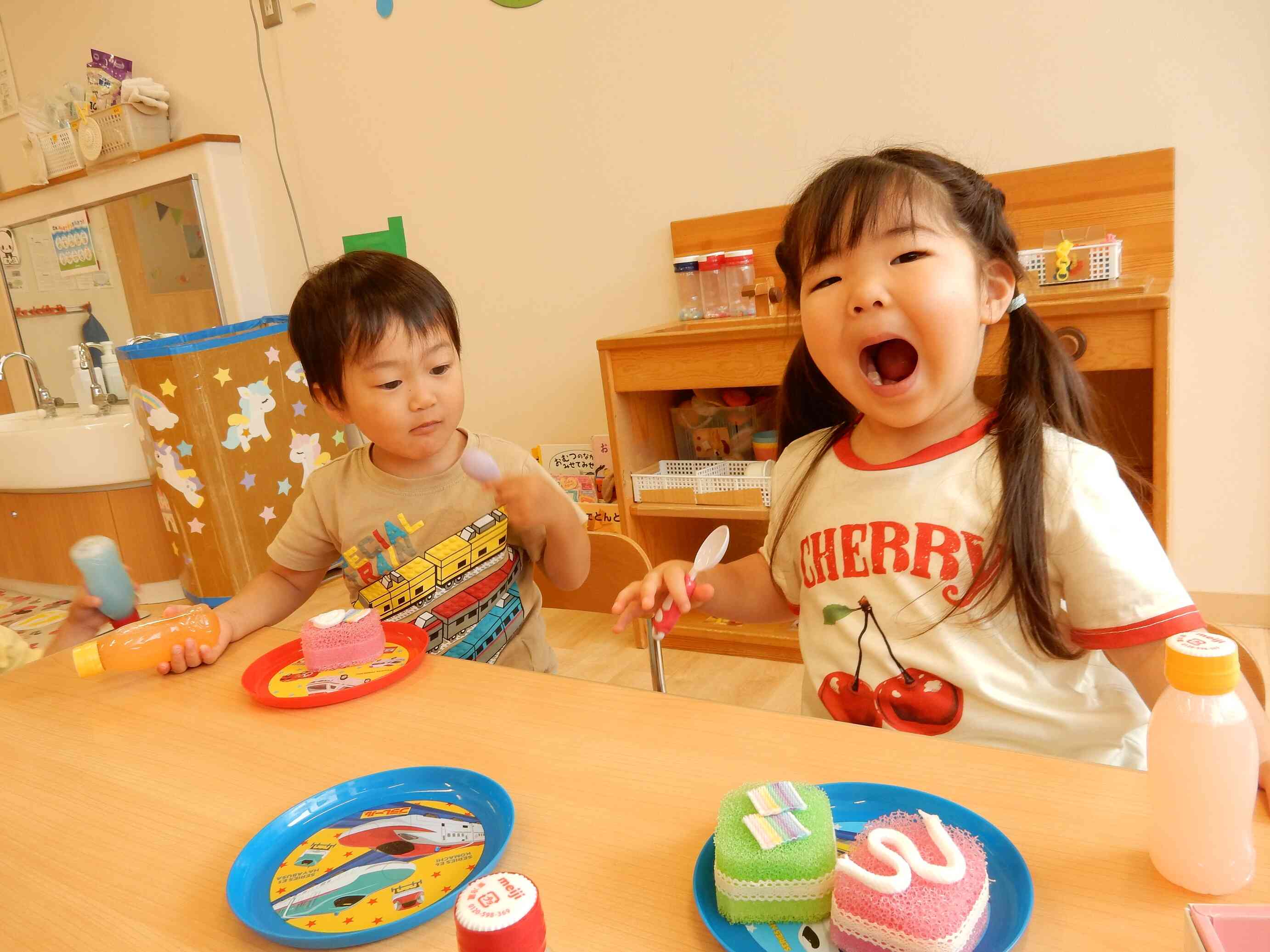 ままごとあそび～♫　2歳児