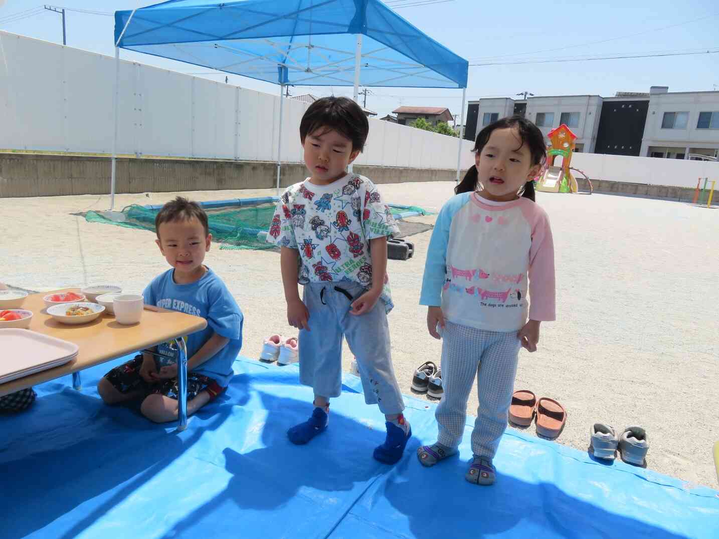 手を合わせてください！いただきます☆