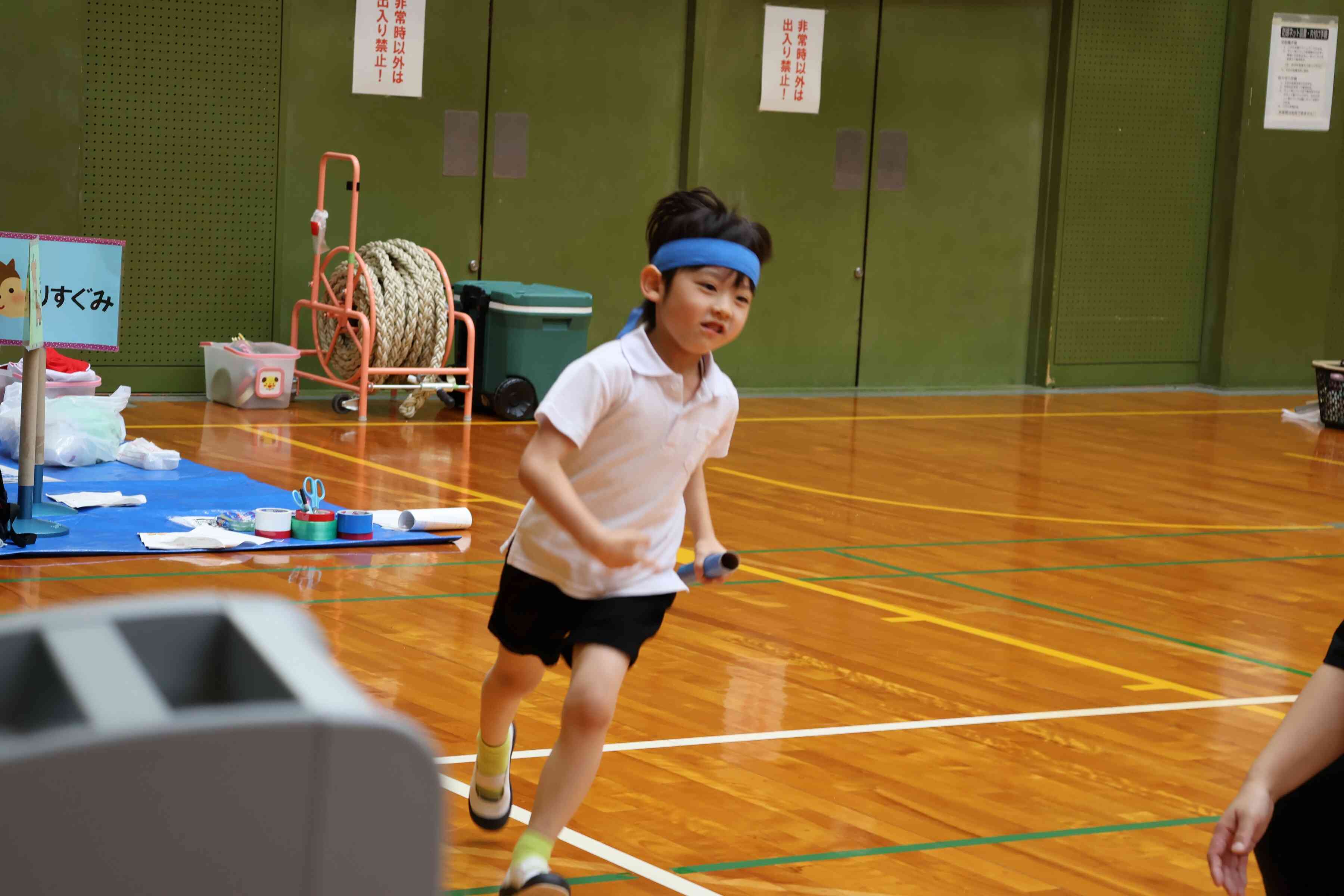 ５歳児さんのリレーは毎年盛り上がります☆