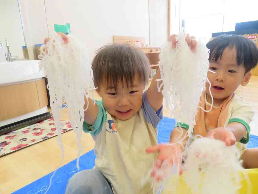 うさぎ組の日常（2歳児）