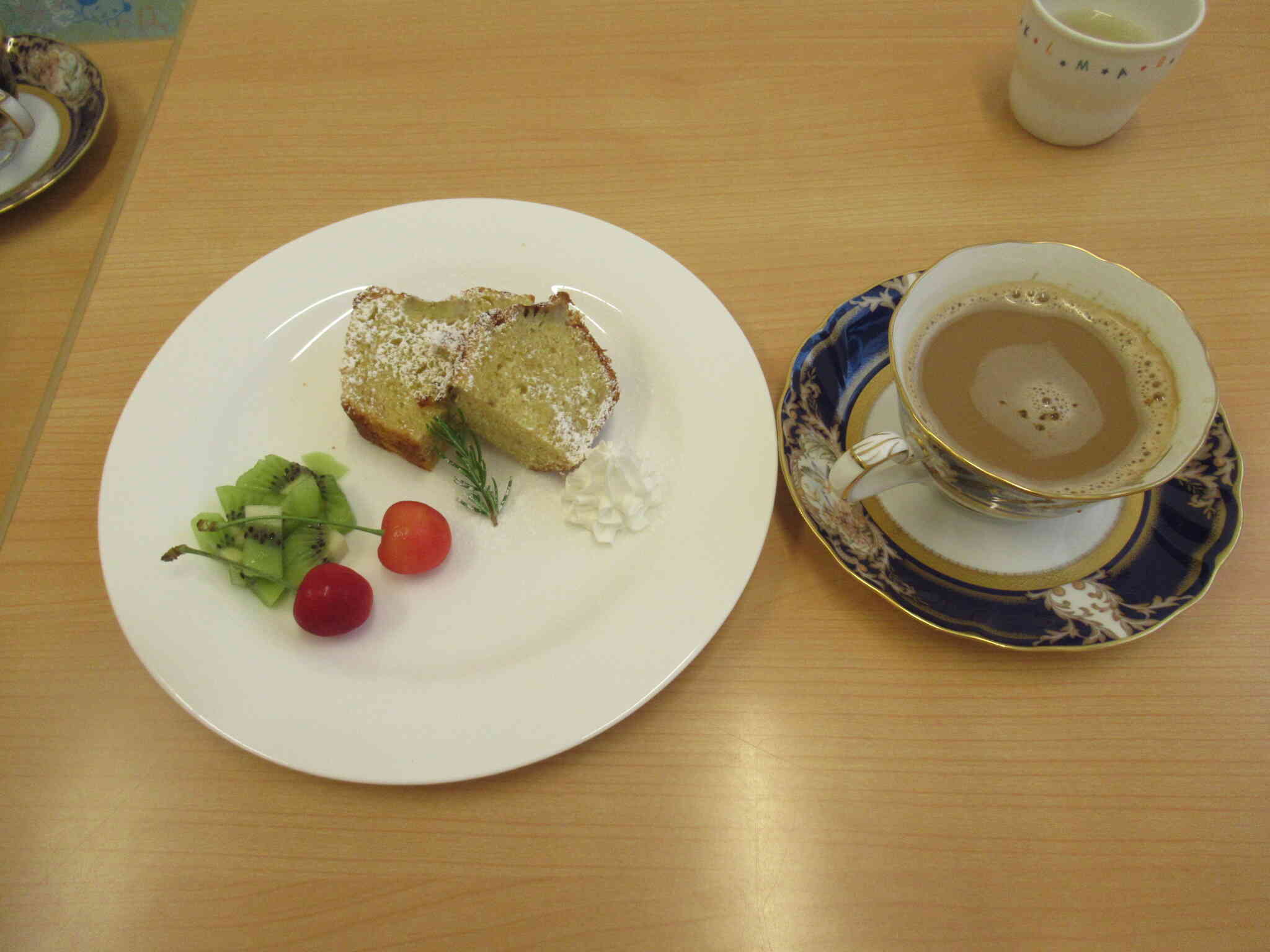 「六郷カフェ」7月のメニューはバナナケーキ♪