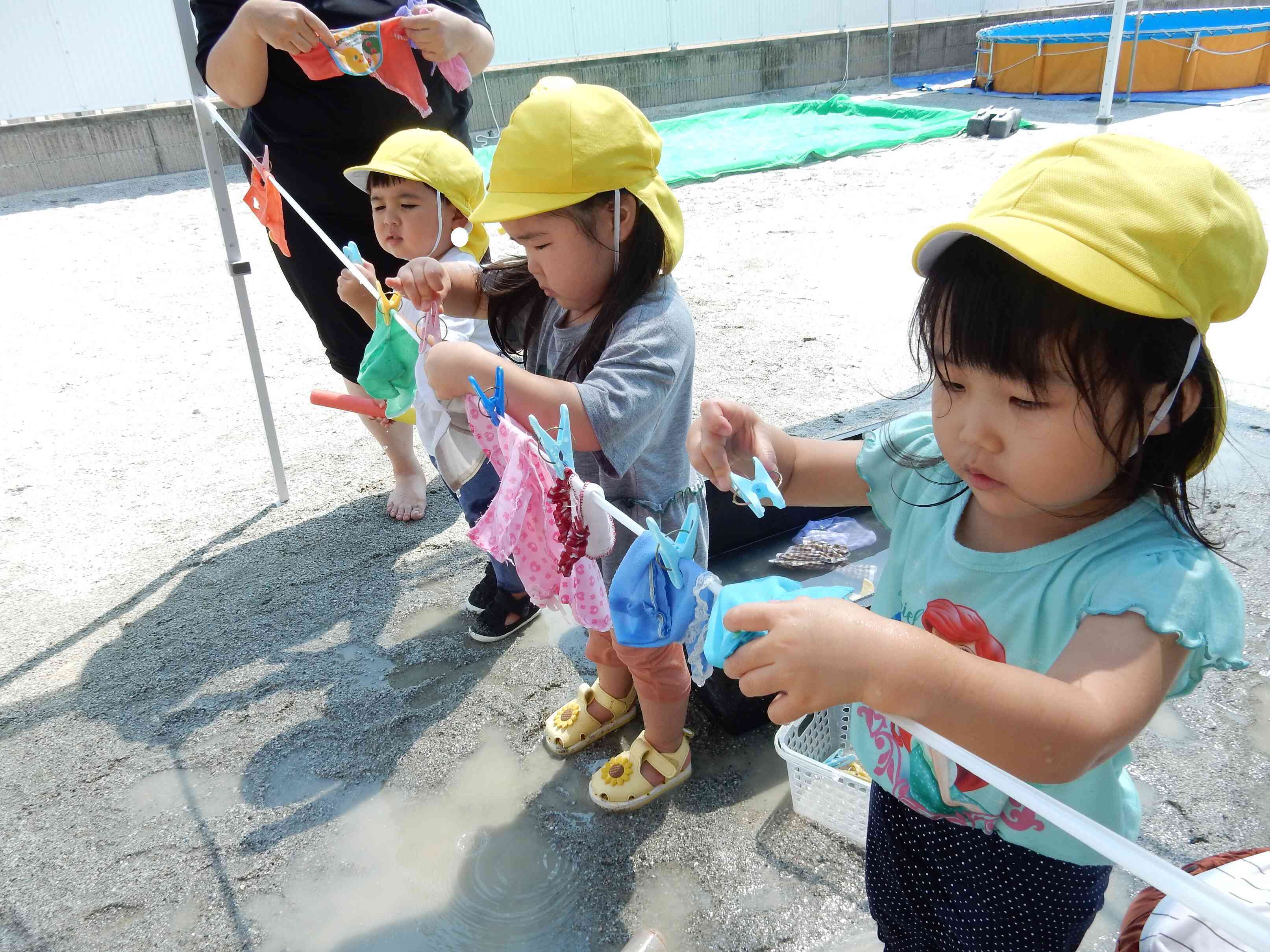 うさぎ組の日常（２歳児）