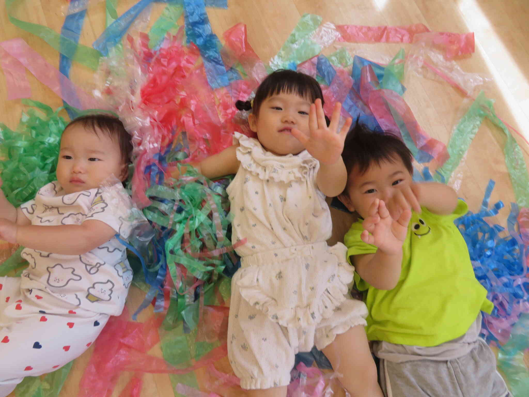 あひる組さんの様子(１歳児)