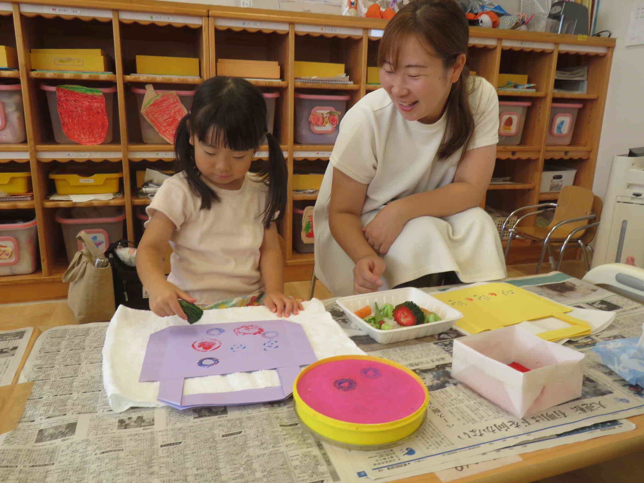 8月の園内開放は親子で楽しもう！