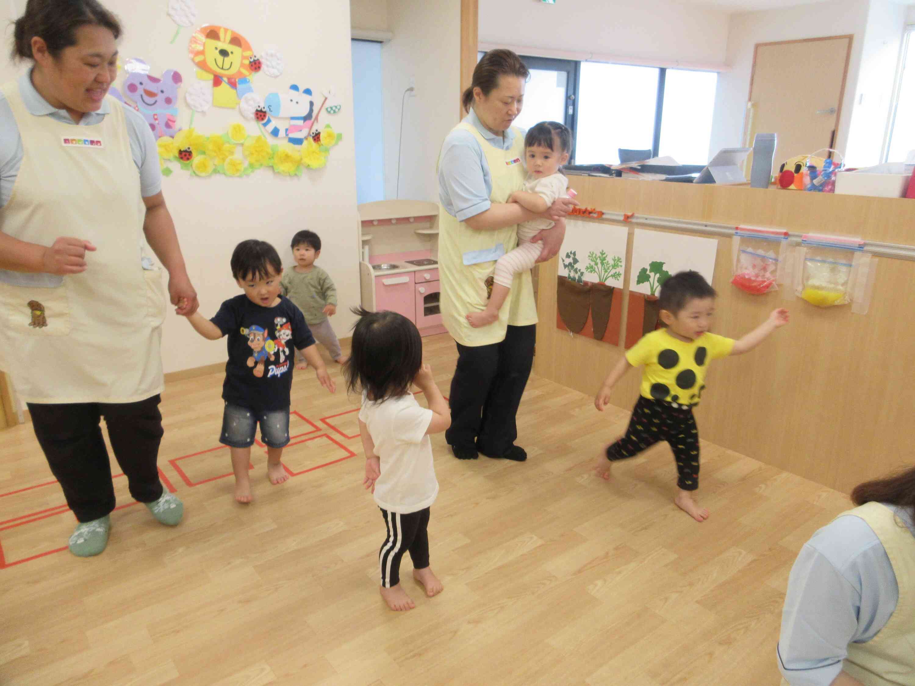 みんなでダンス楽しいね☆