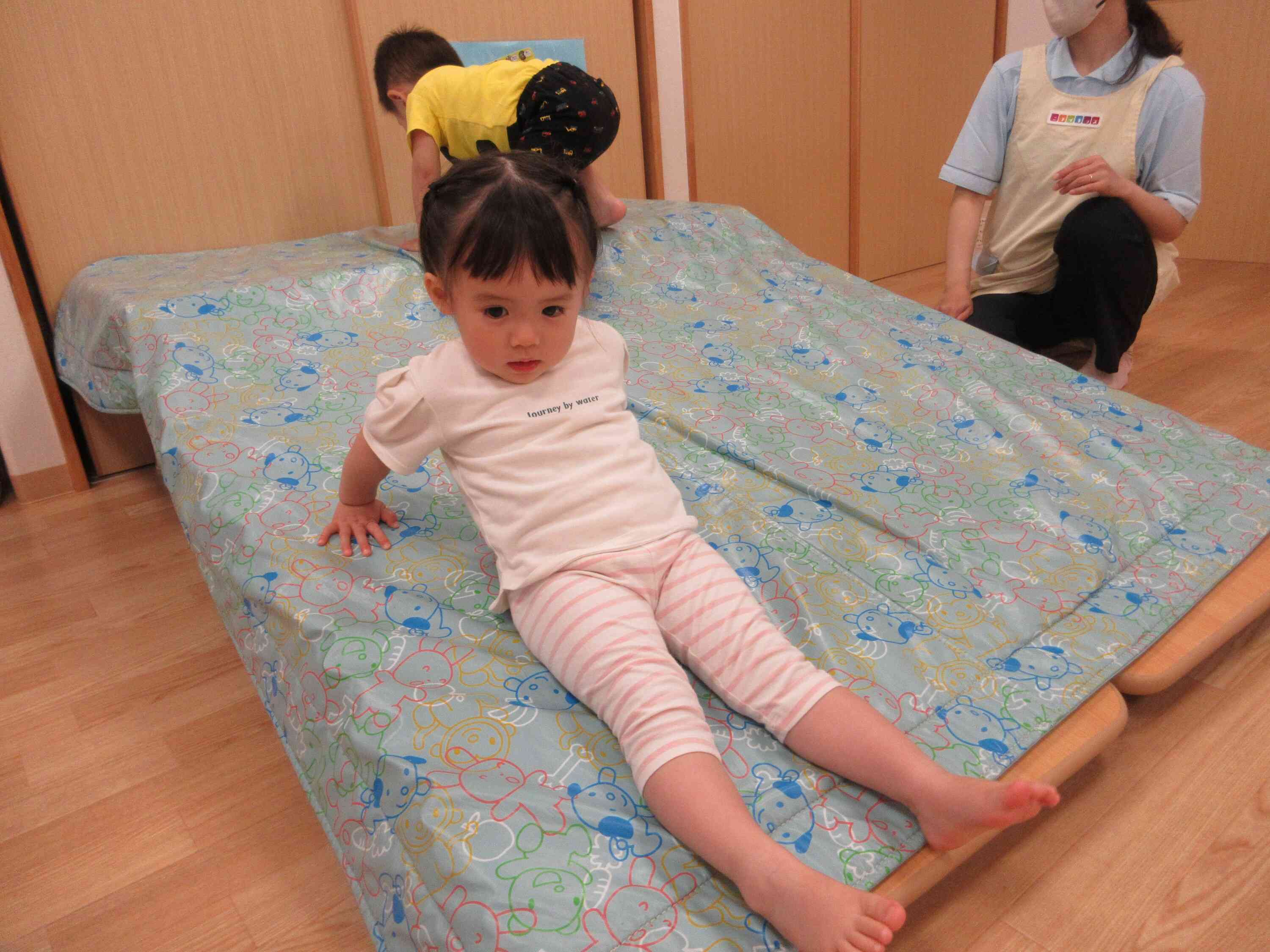 おてても使ってシュー！