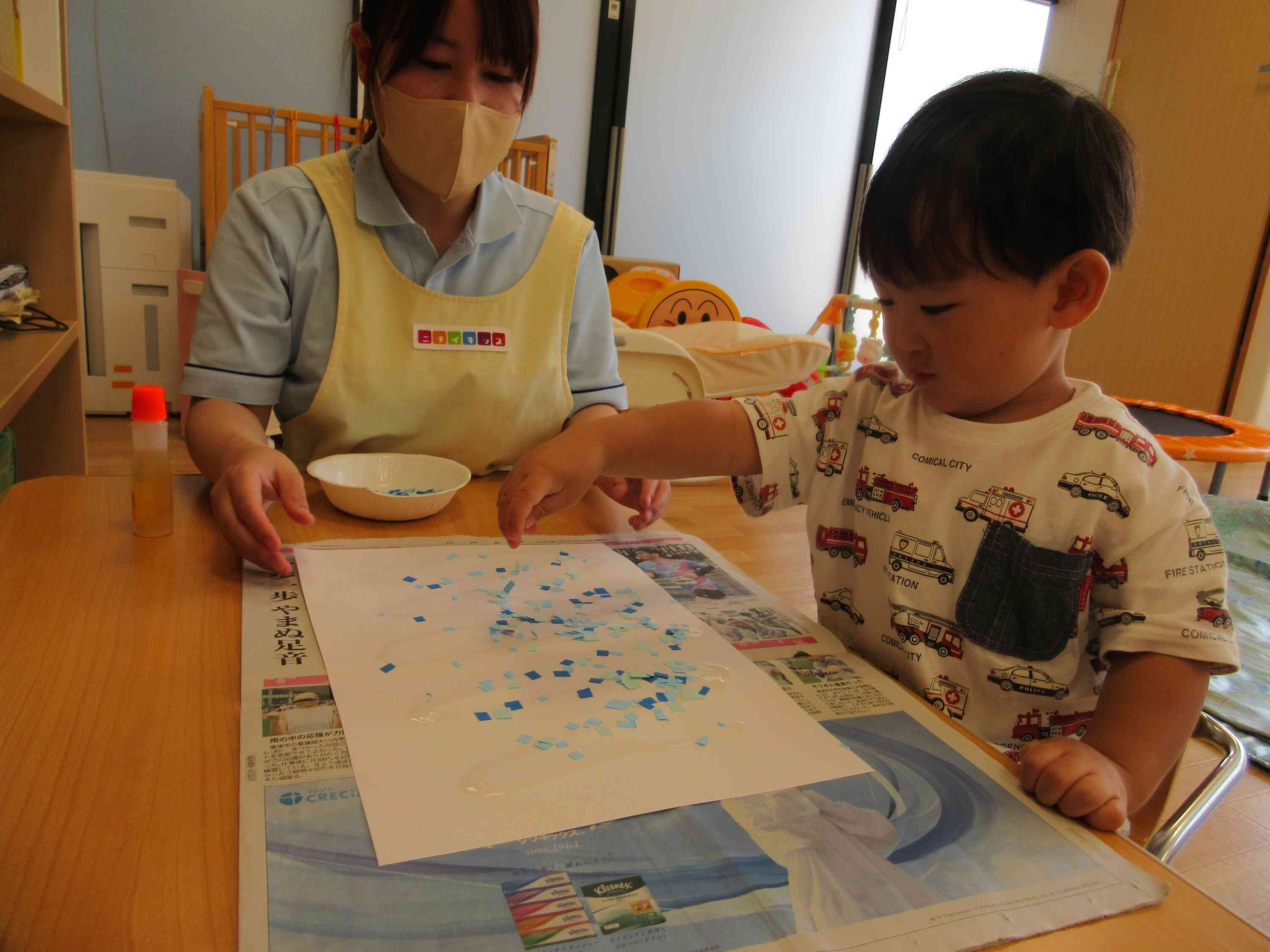 いろんな所に雨が降ったね♪
