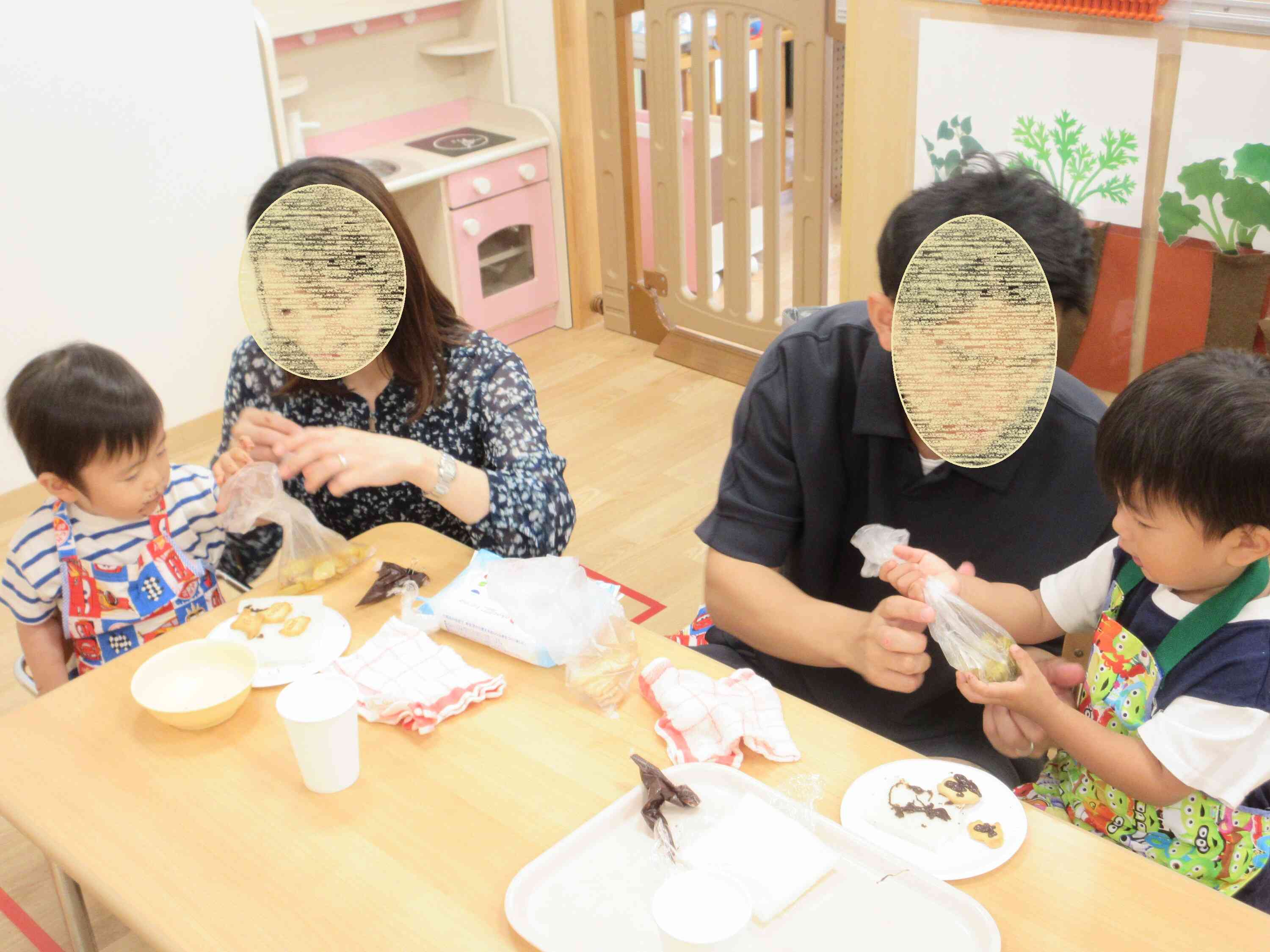 シャカシャカ上手にできたかな・・・♪