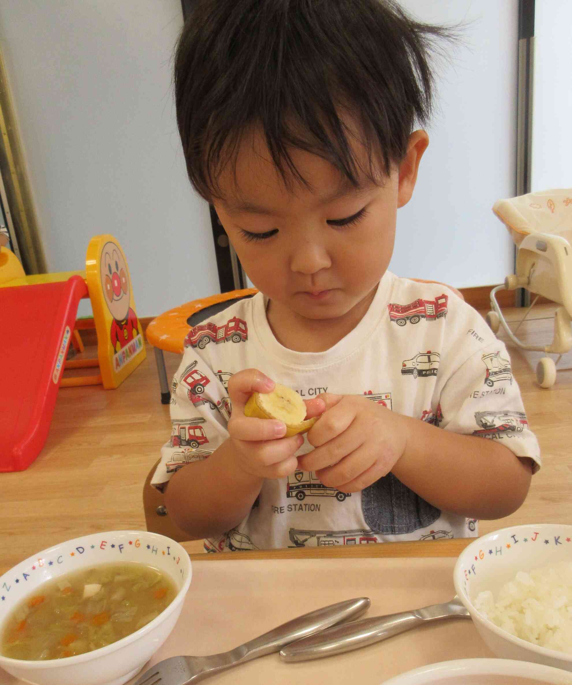 今日のお給食の様子♪