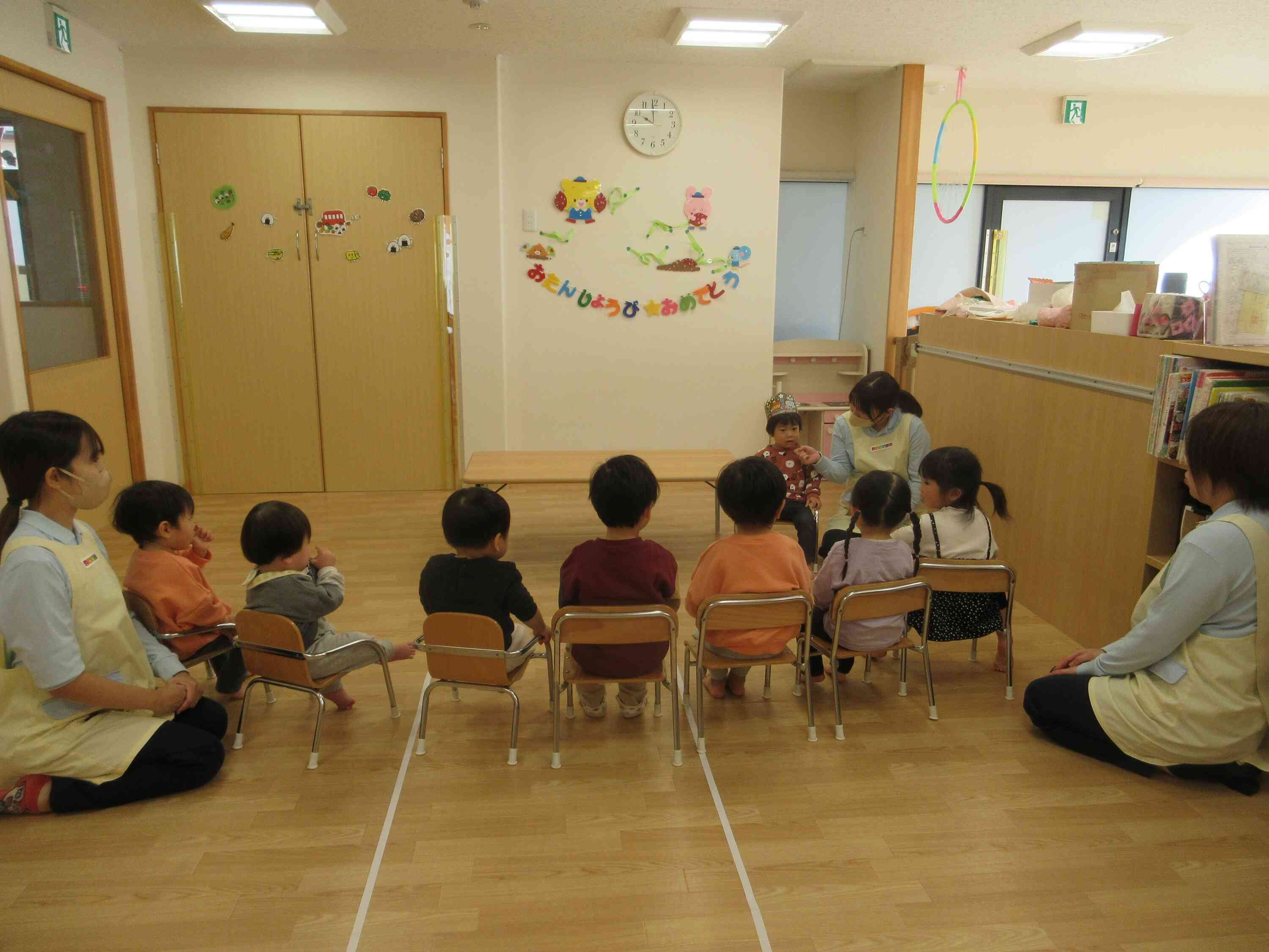 お誕生日会をしました♪