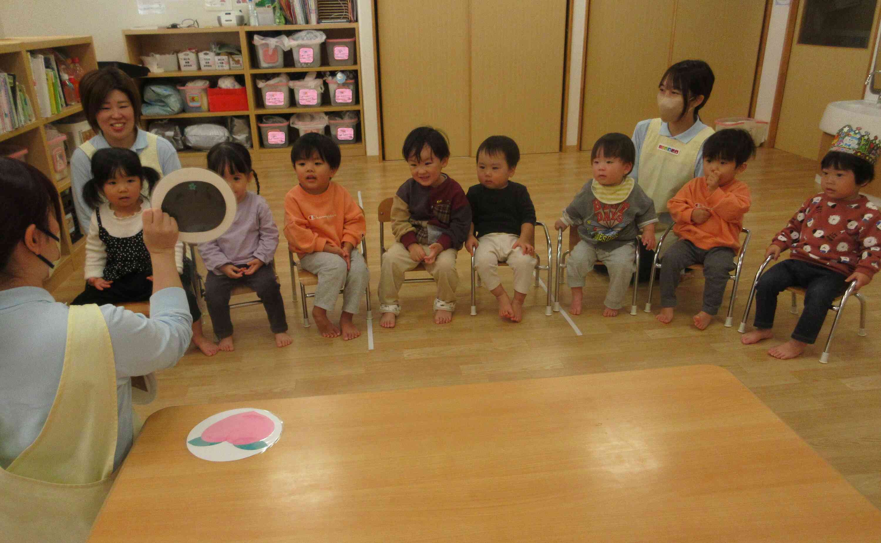 シルエットクイズもよく形をみて答えていました！