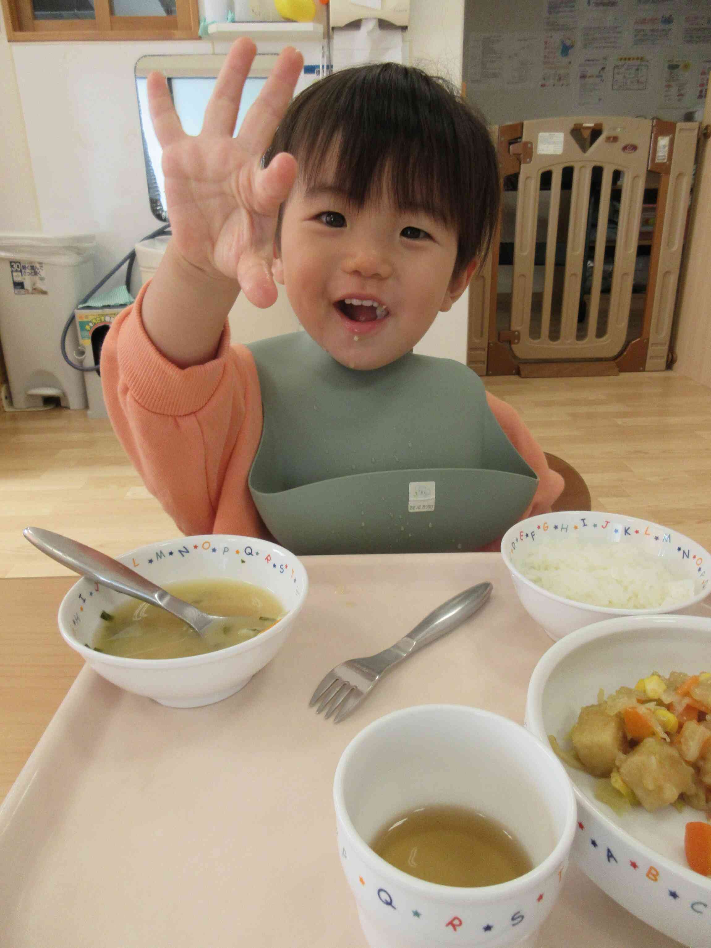 バナナ、完食～♡