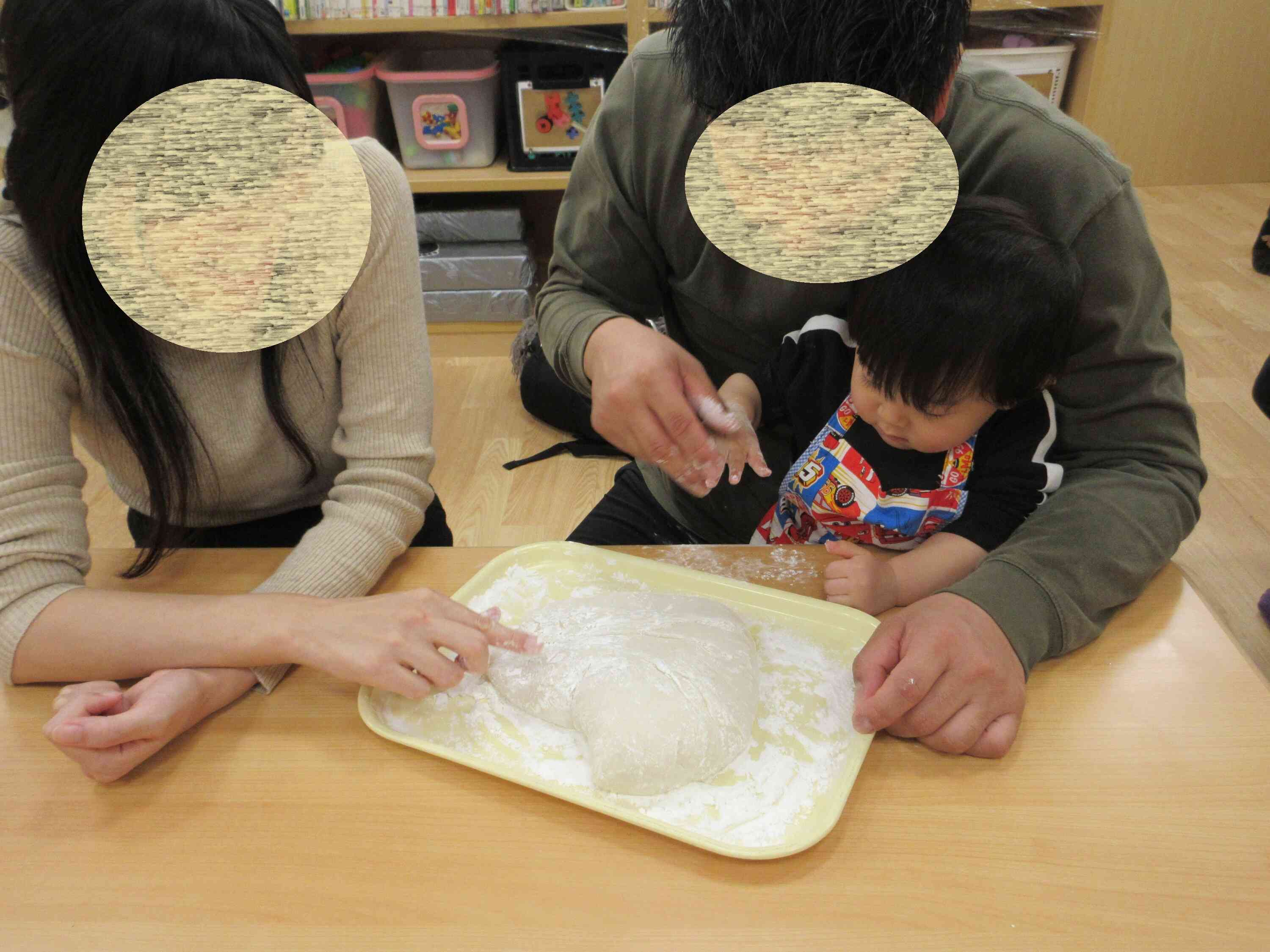 ふわふわのおもち♪