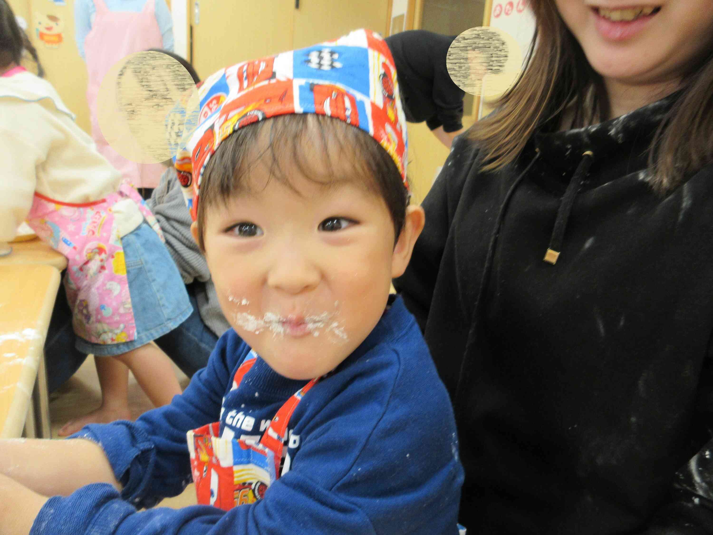 とってもお茶目なお顔を見せてくれました♪