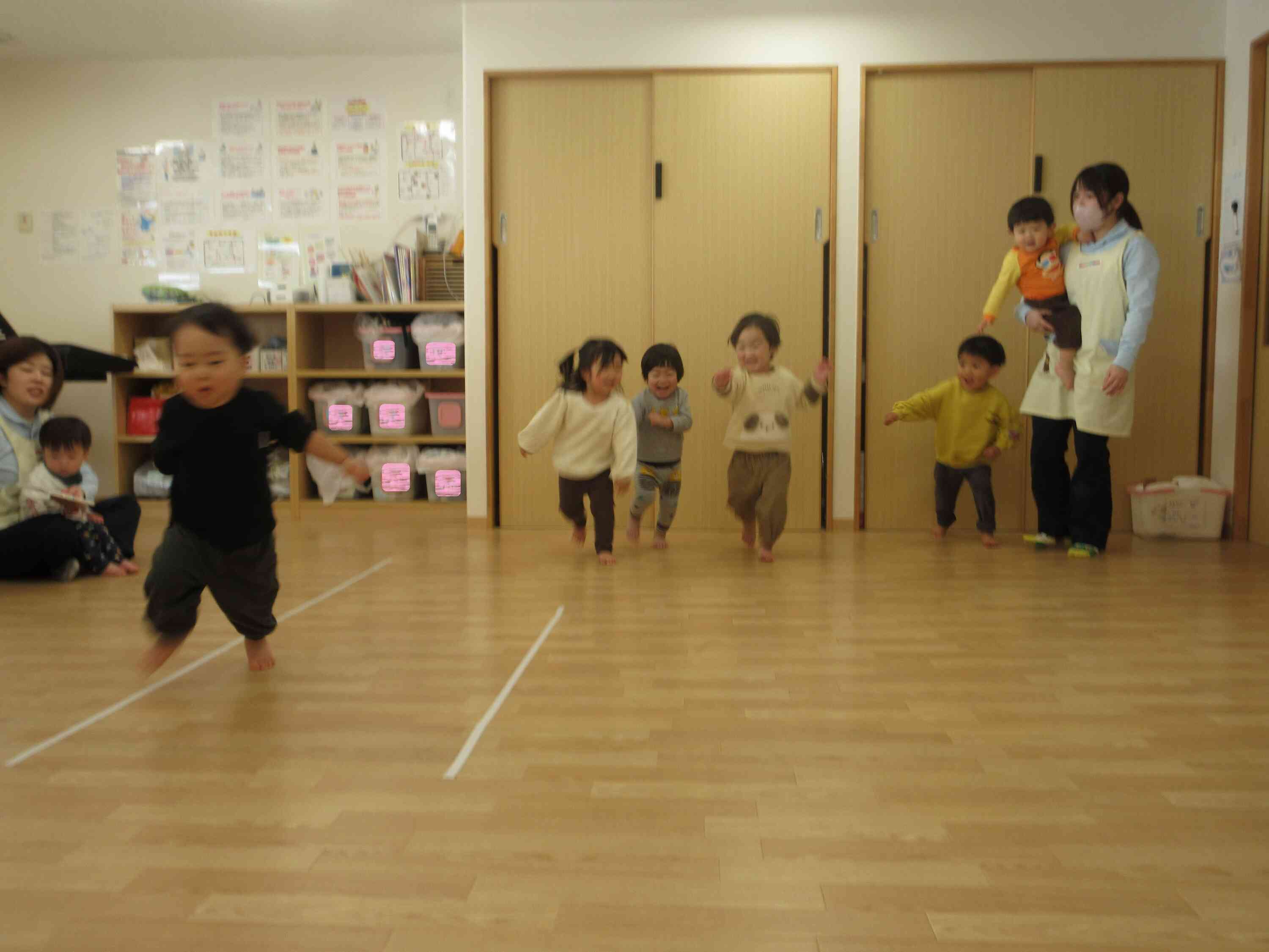 みんな速い速い♪