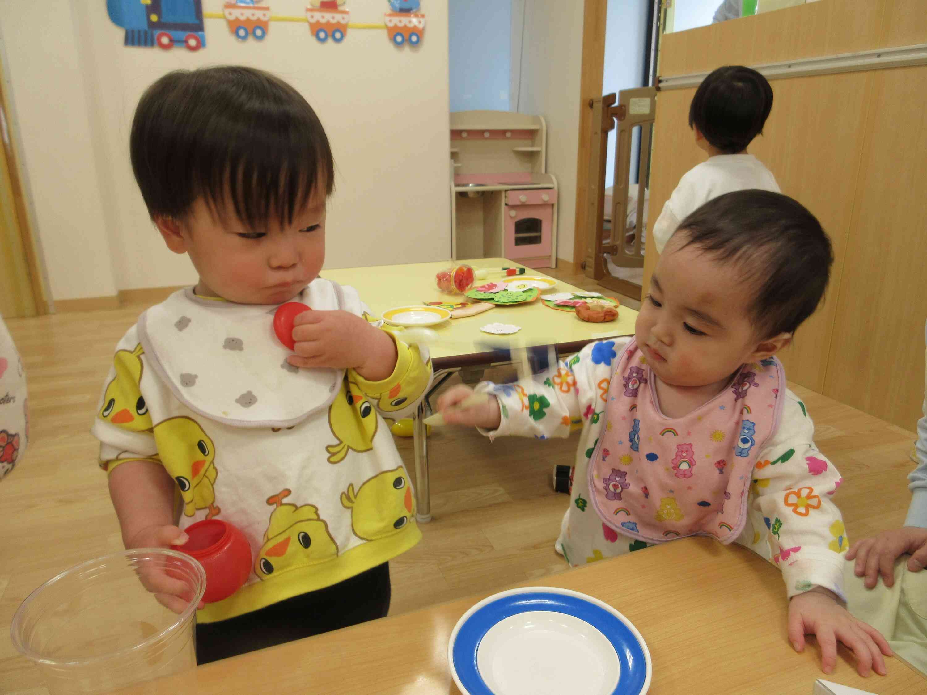 はい、ど～ぞ♪