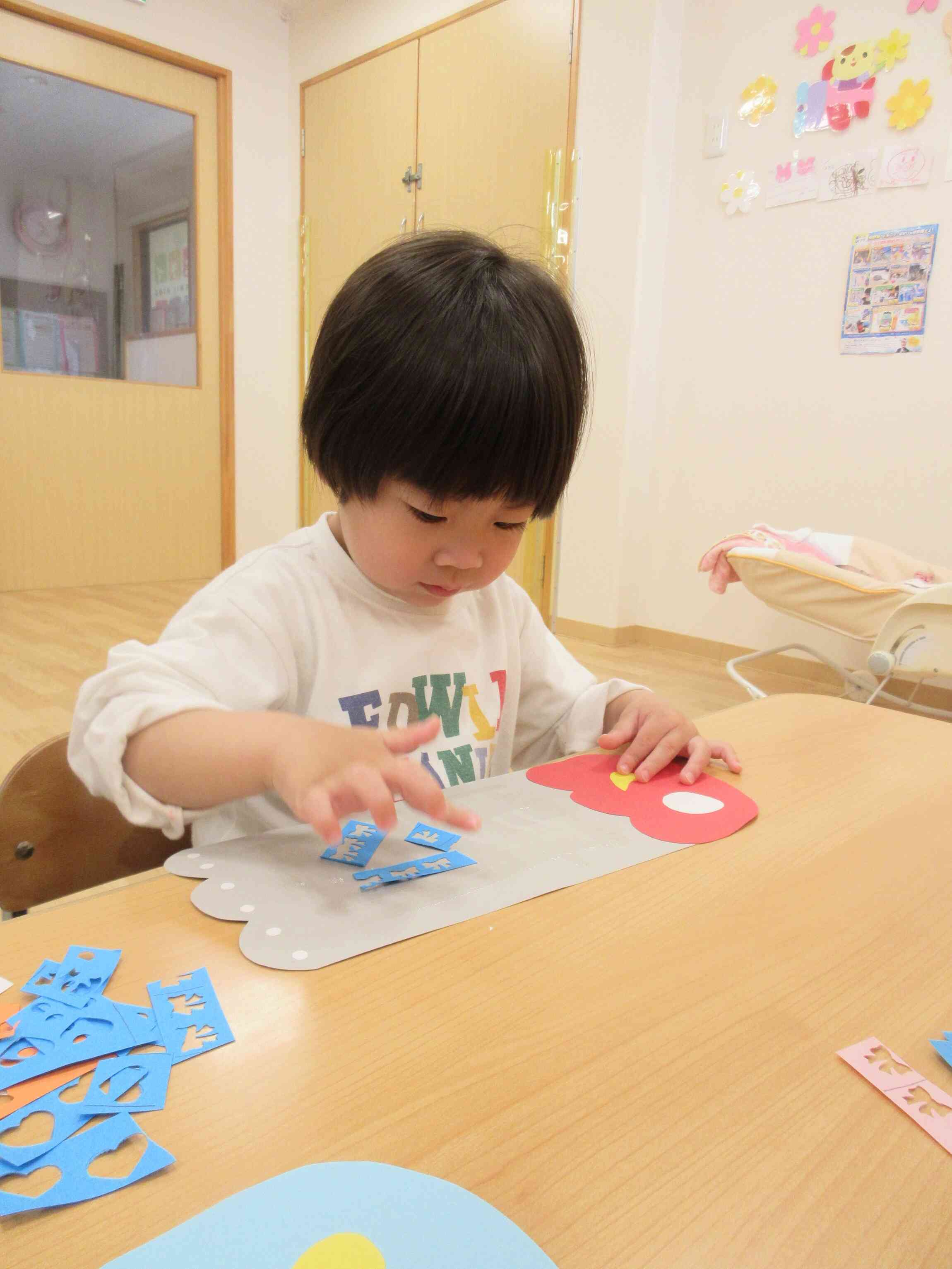 こいのぼりの製作を行いました♪～うさぎぐみ～