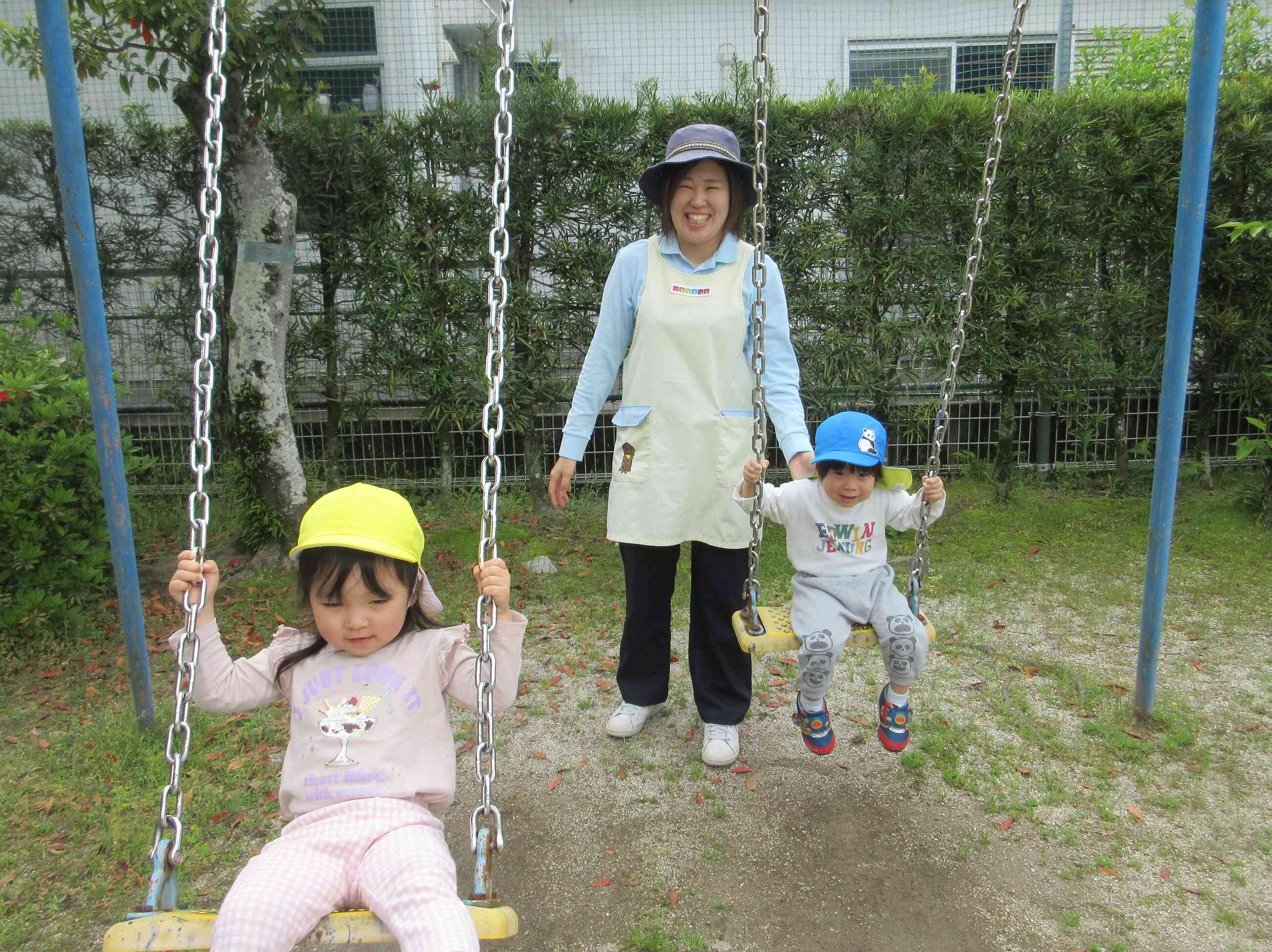 公園へ行きました♪