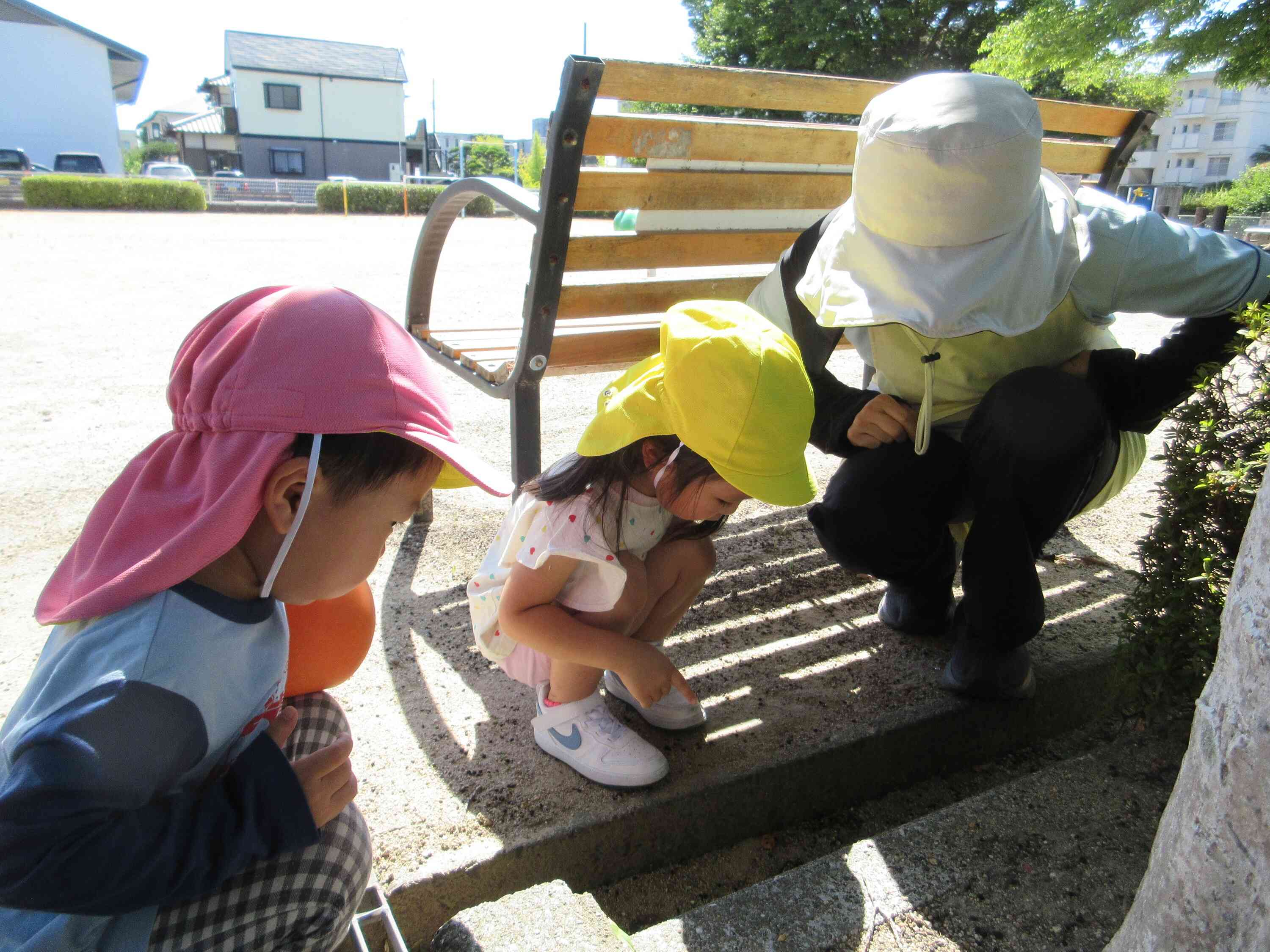 「お家に帰ったのかな～？」