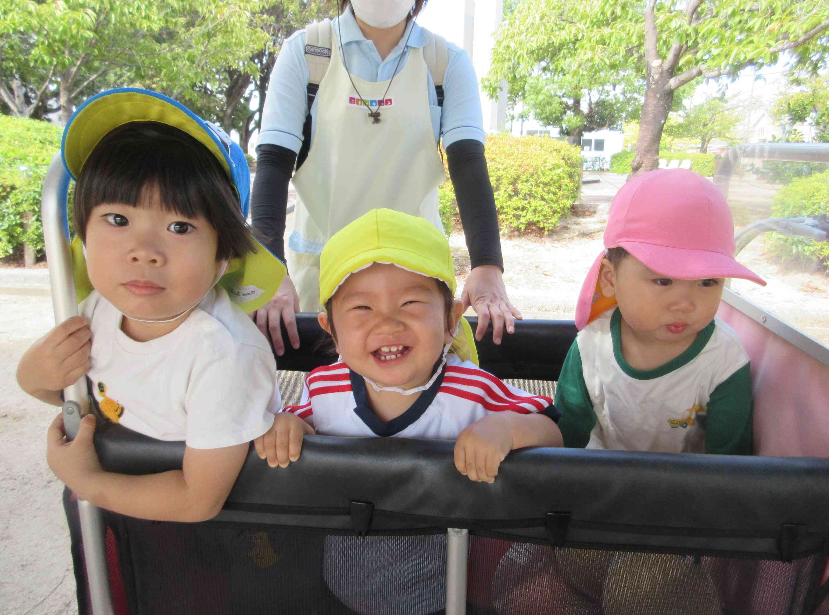 公園に行きました♪