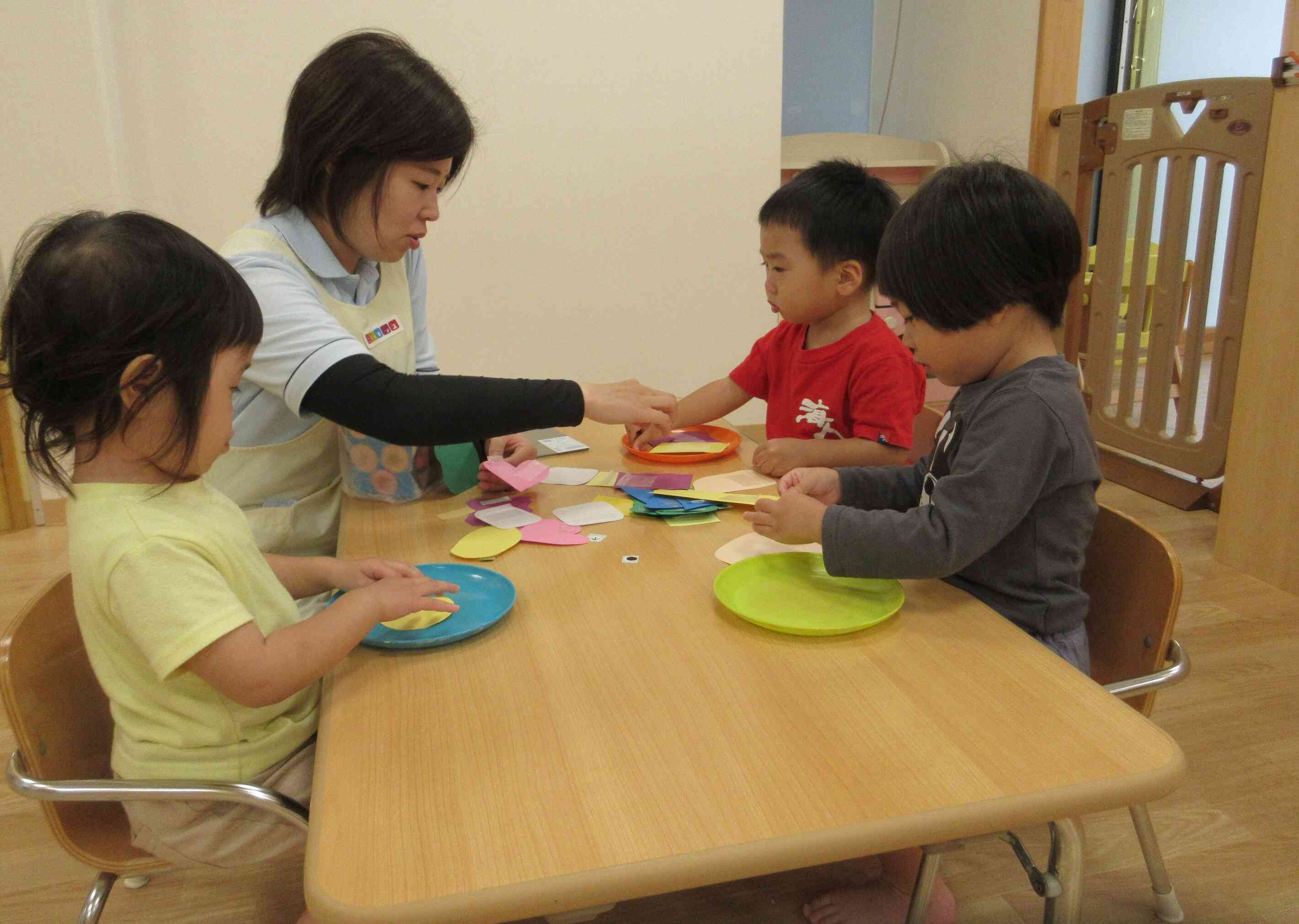 まずは何色にしようか、吟味中です・・