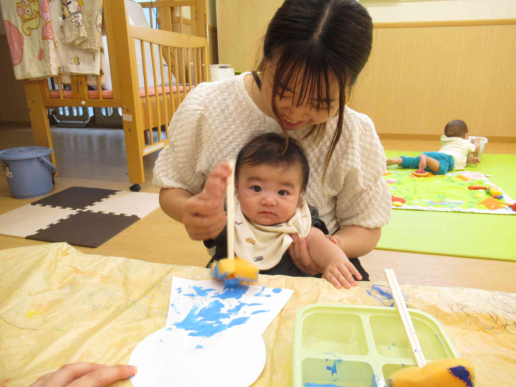保育参加～0歳児～